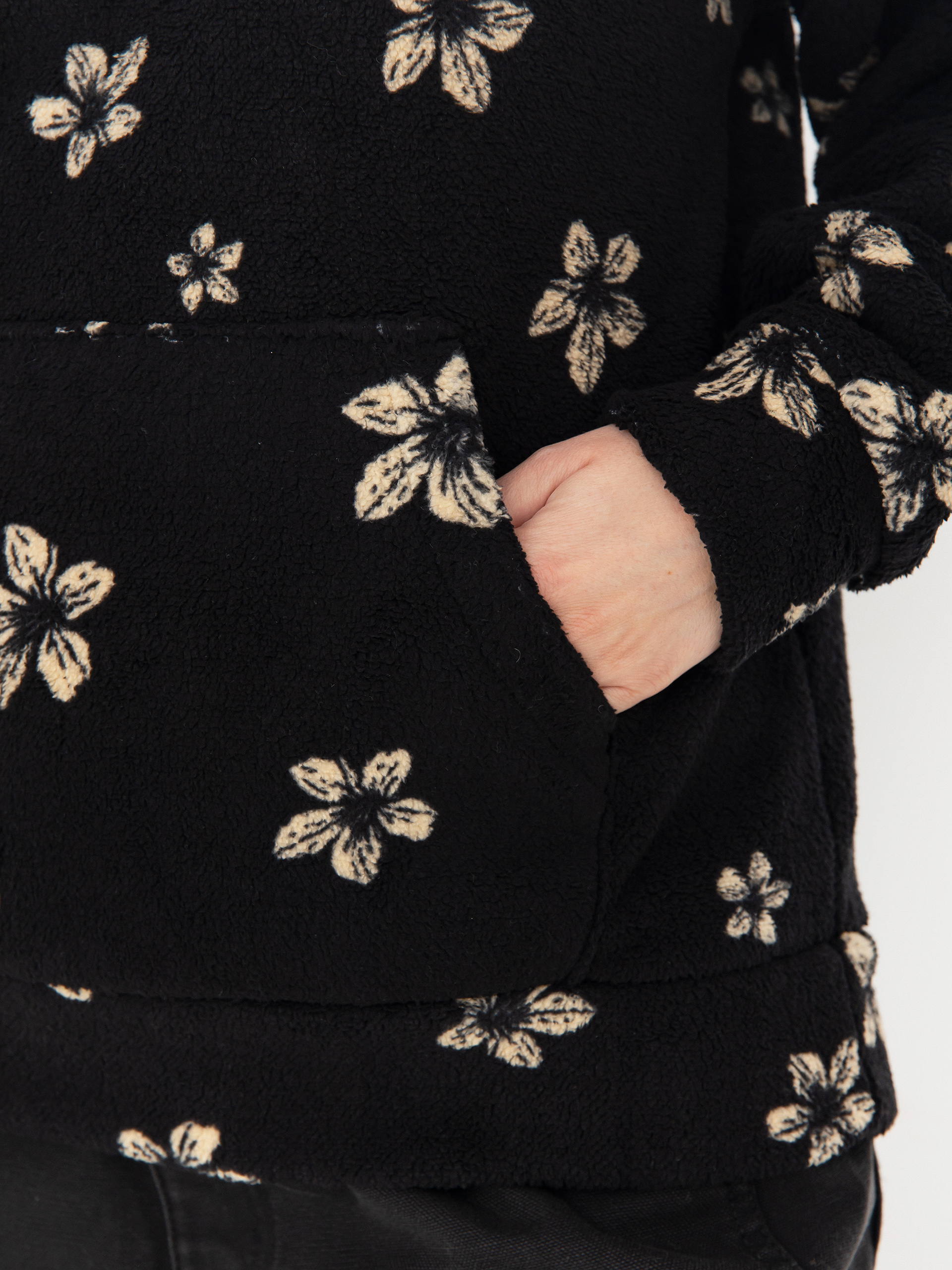 Dámský Fleecová mikina Roxy Vl Live Out Loud (anthracite sol searcher big)