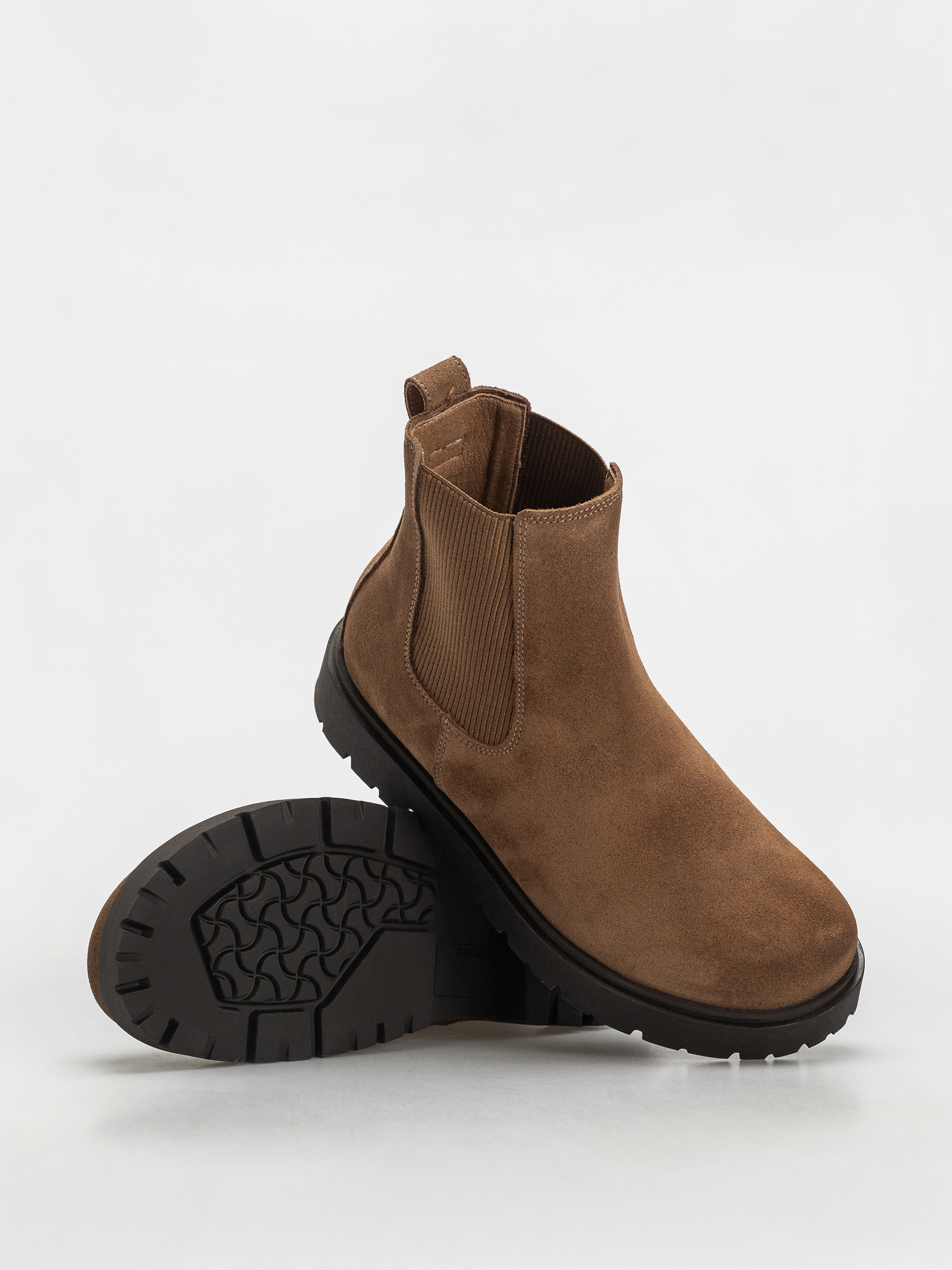 Boty Birkenstock Highwood Slip On Suede Leather Narrow Wmn (dark tea)