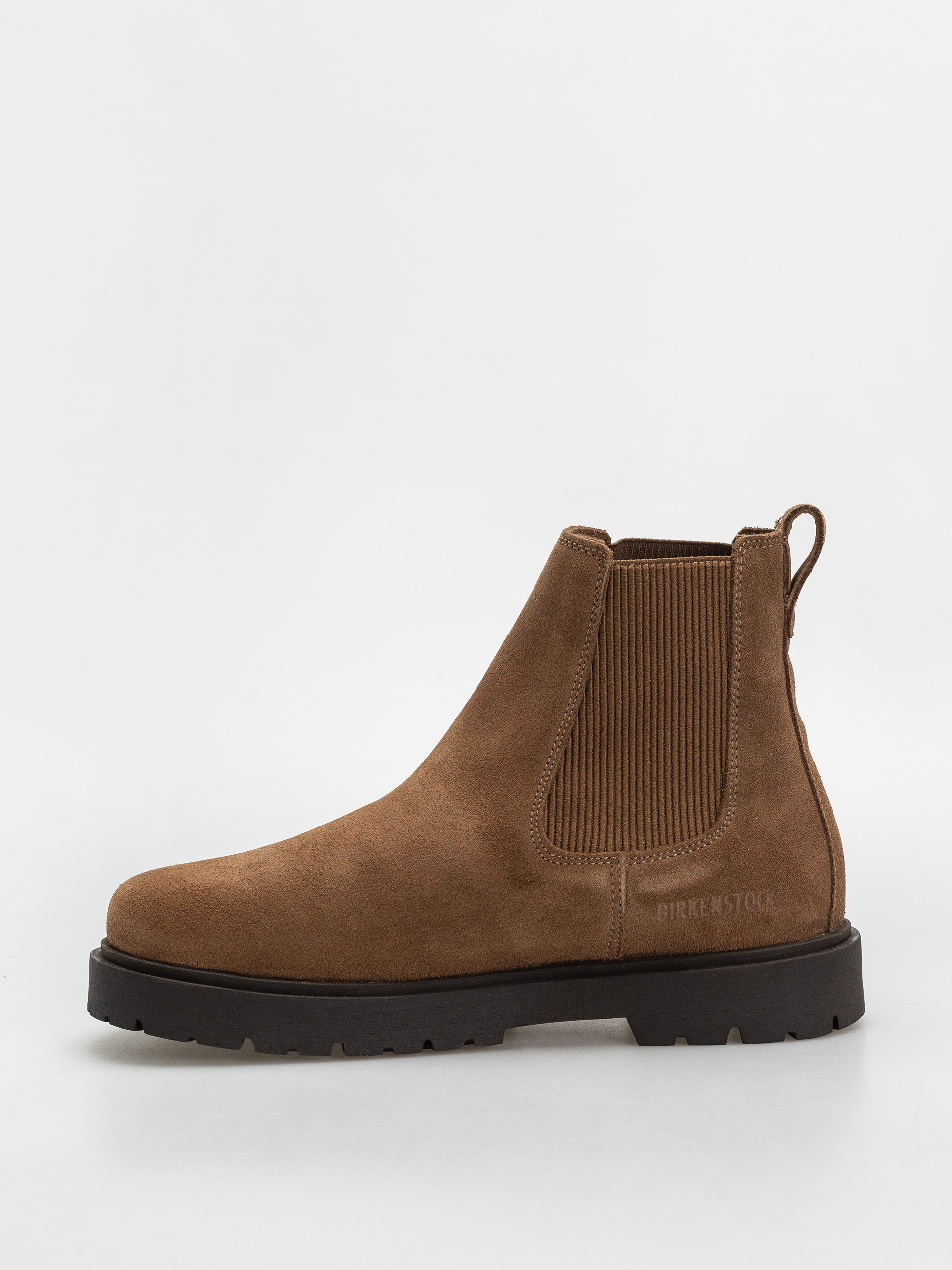 Boty Birkenstock Highwood Slip On Suede Leather Narrow Wmn (dark tea)