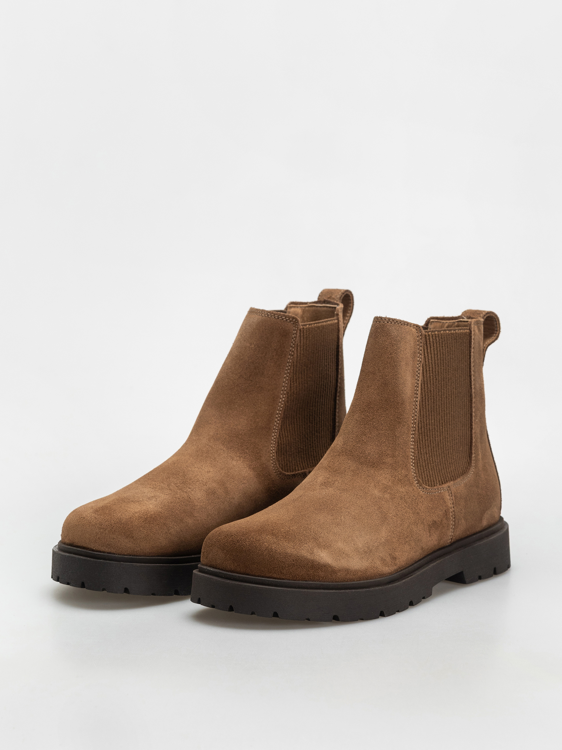 Boty Birkenstock Highwood Slip On Suede Leather Narrow Wmn (dark tea)