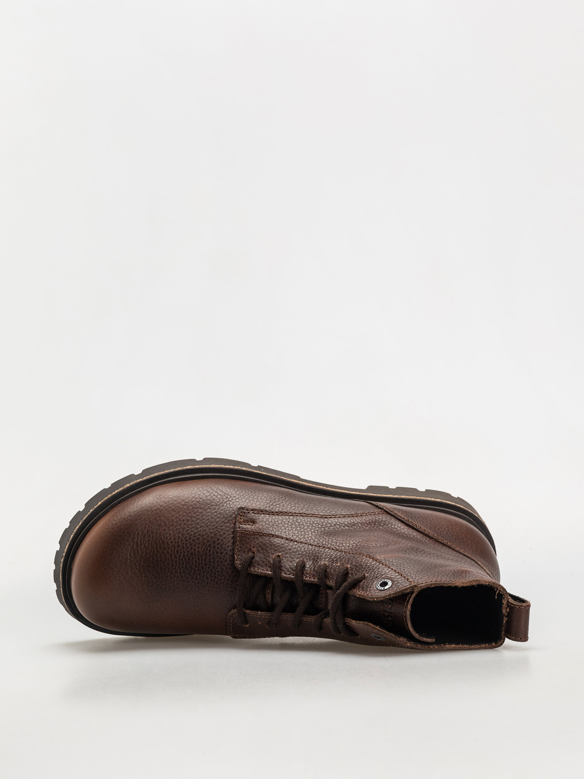 Boty Birkenstock Highwood Lace Mid Natural Leather Regular (chocolate)