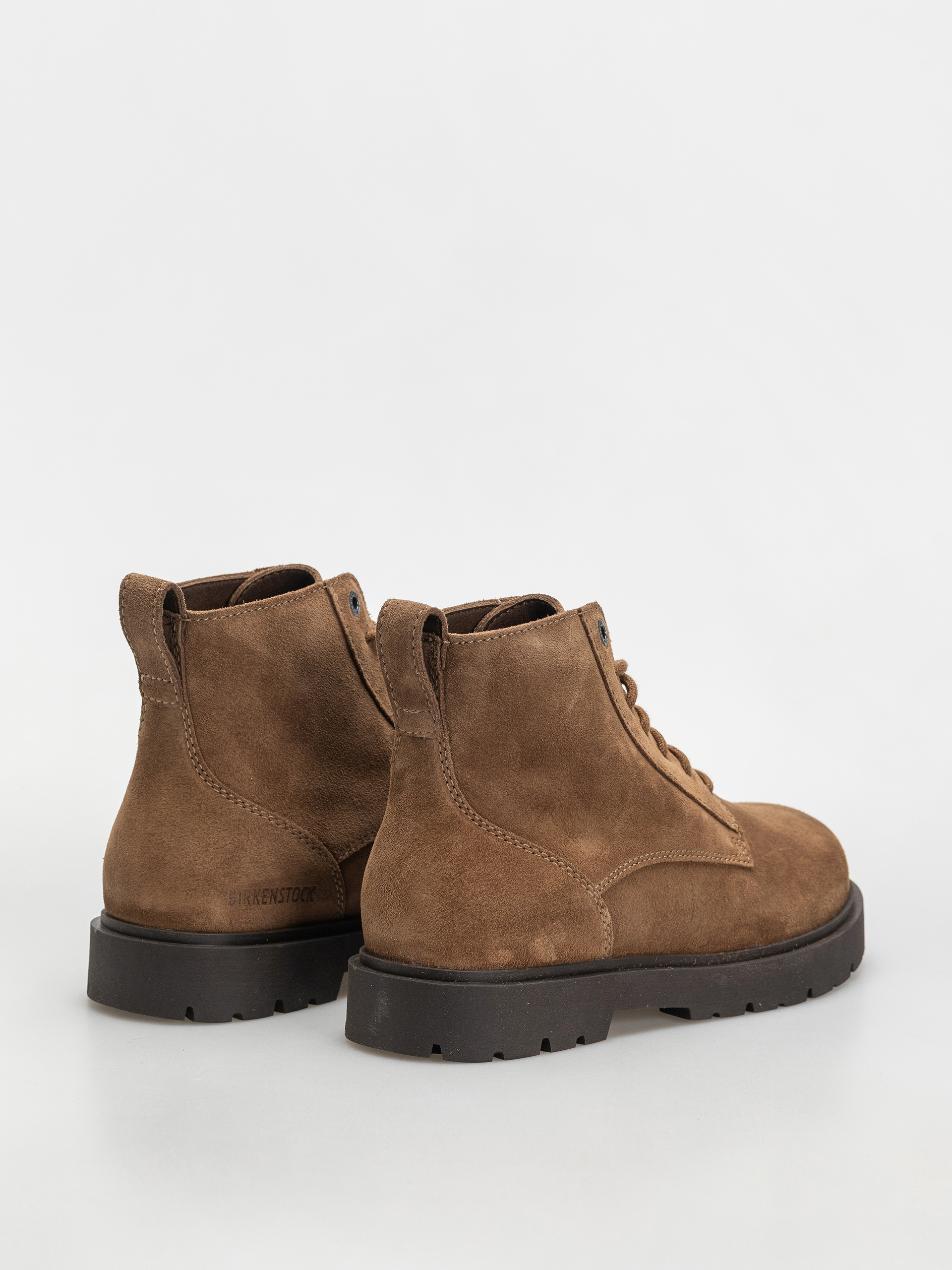 Boty Birkenstock Highwood Lace Mid Suede Leather Narrow Wmn (dark tea)