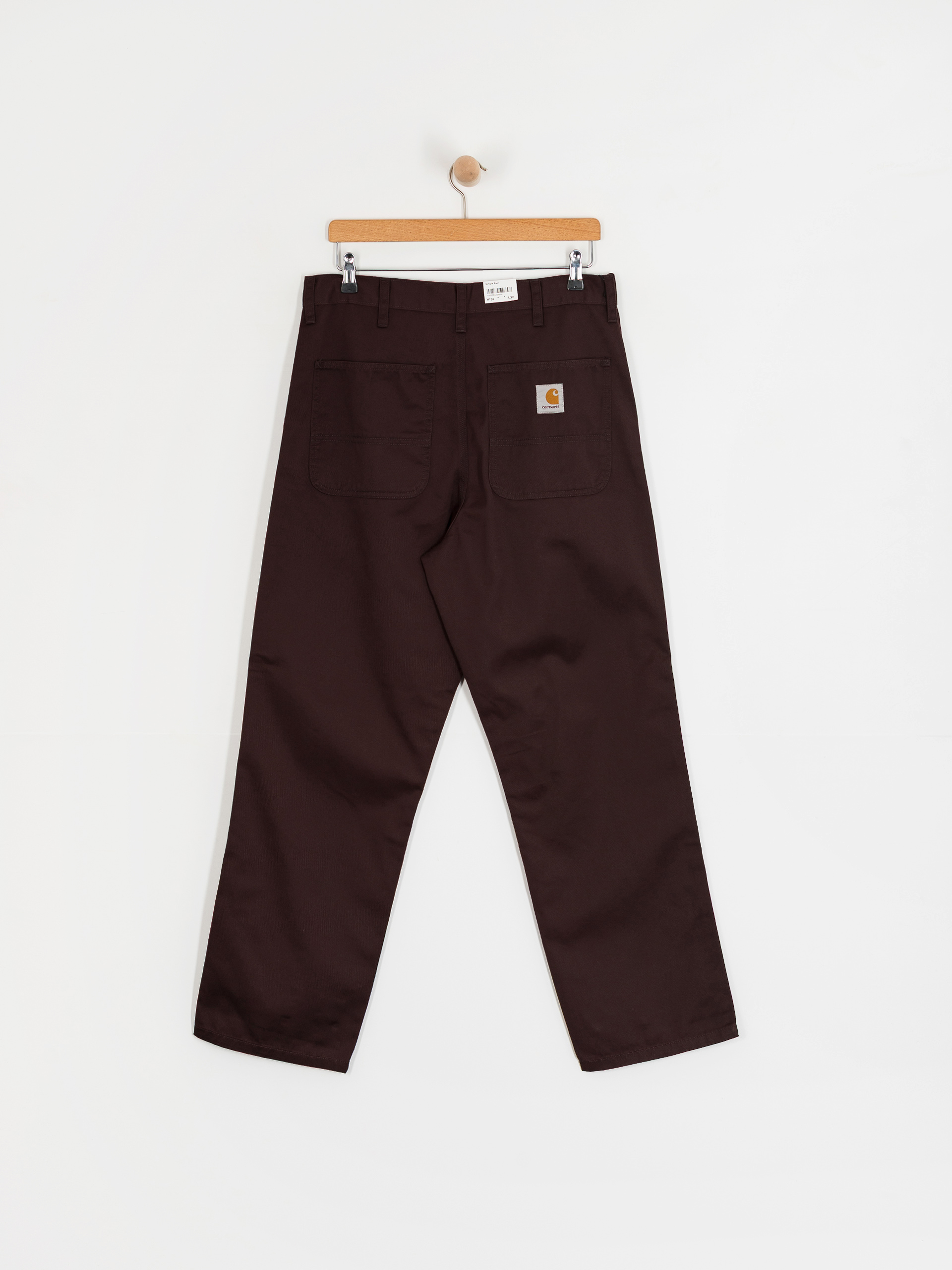 Kalhoty Carhartt WIP Simple (palisander/rinsed)