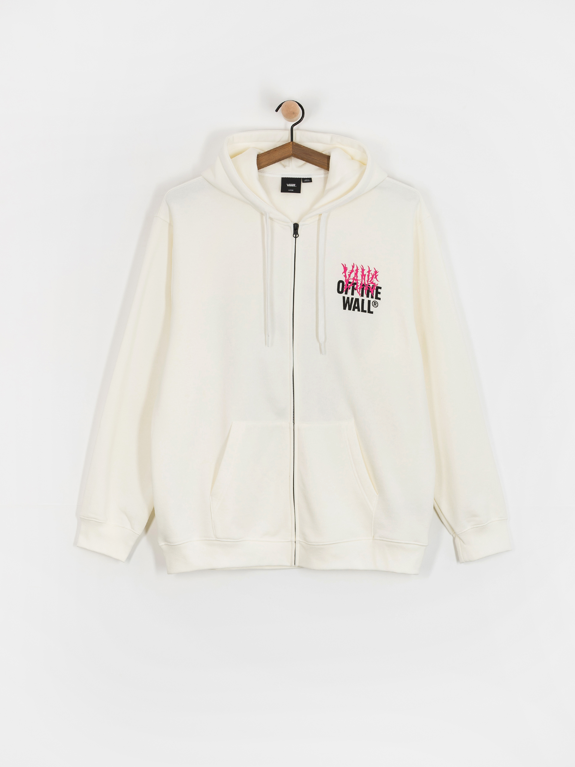 Mikina Vans Metal Wall Full Zip (mountain essentials marshmallow)