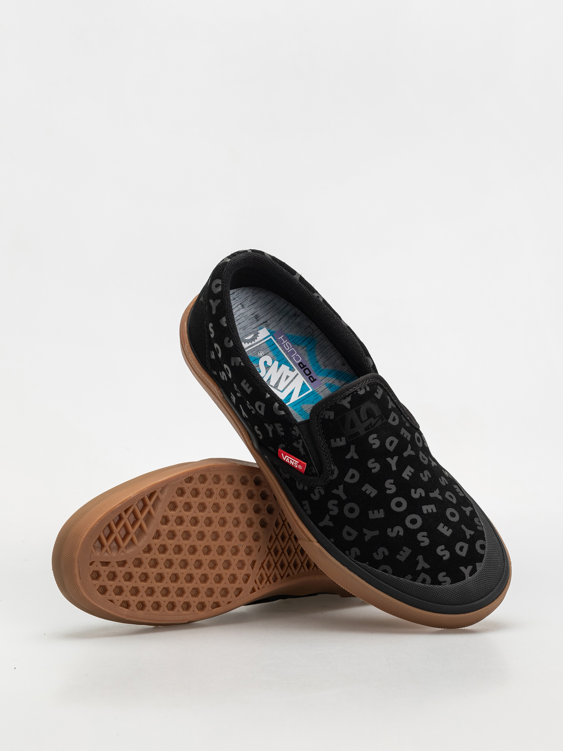 Boty Vans Bmx Slip On X Odyssey (odyssey black/red/gum)