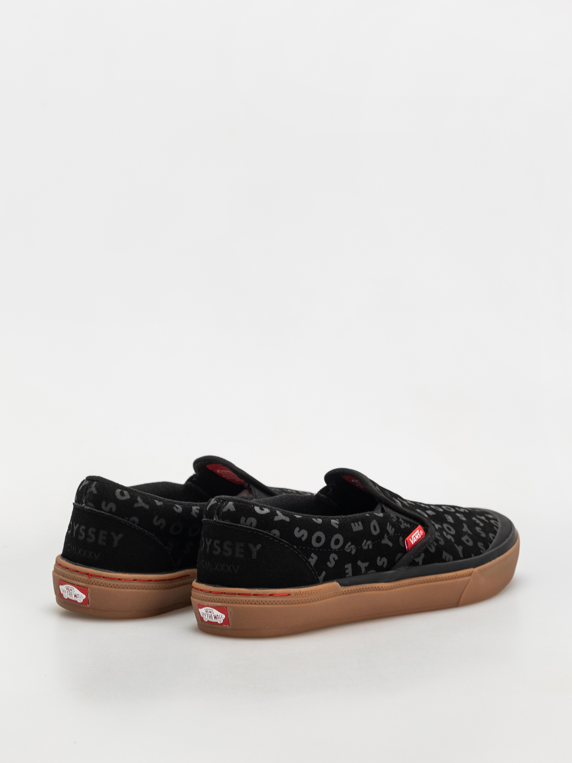 Boty Vans Bmx Slip On X Odyssey (odyssey black/red/gum)