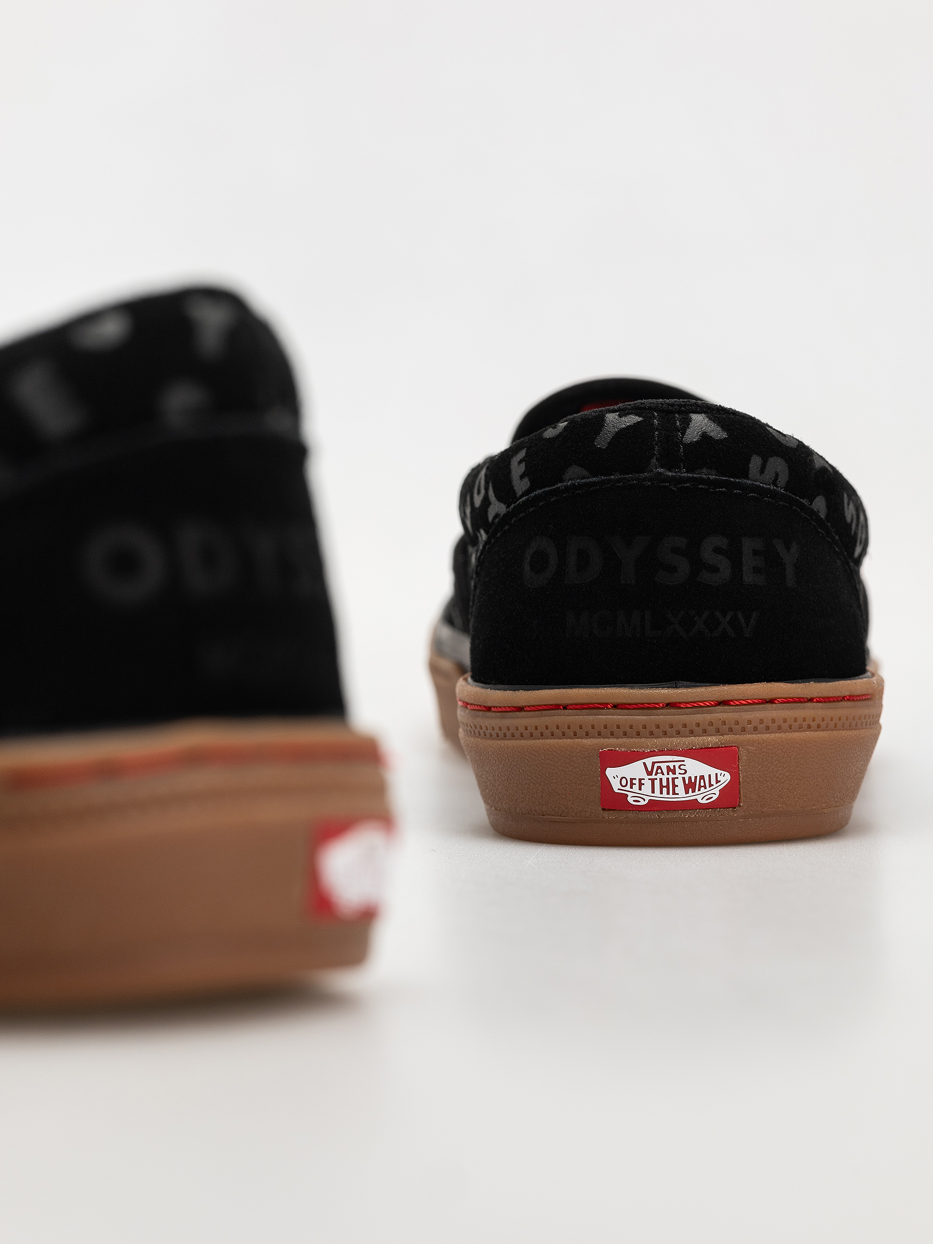 Boty Vans Bmx Slip On X Odyssey (odyssey black/red/gum)