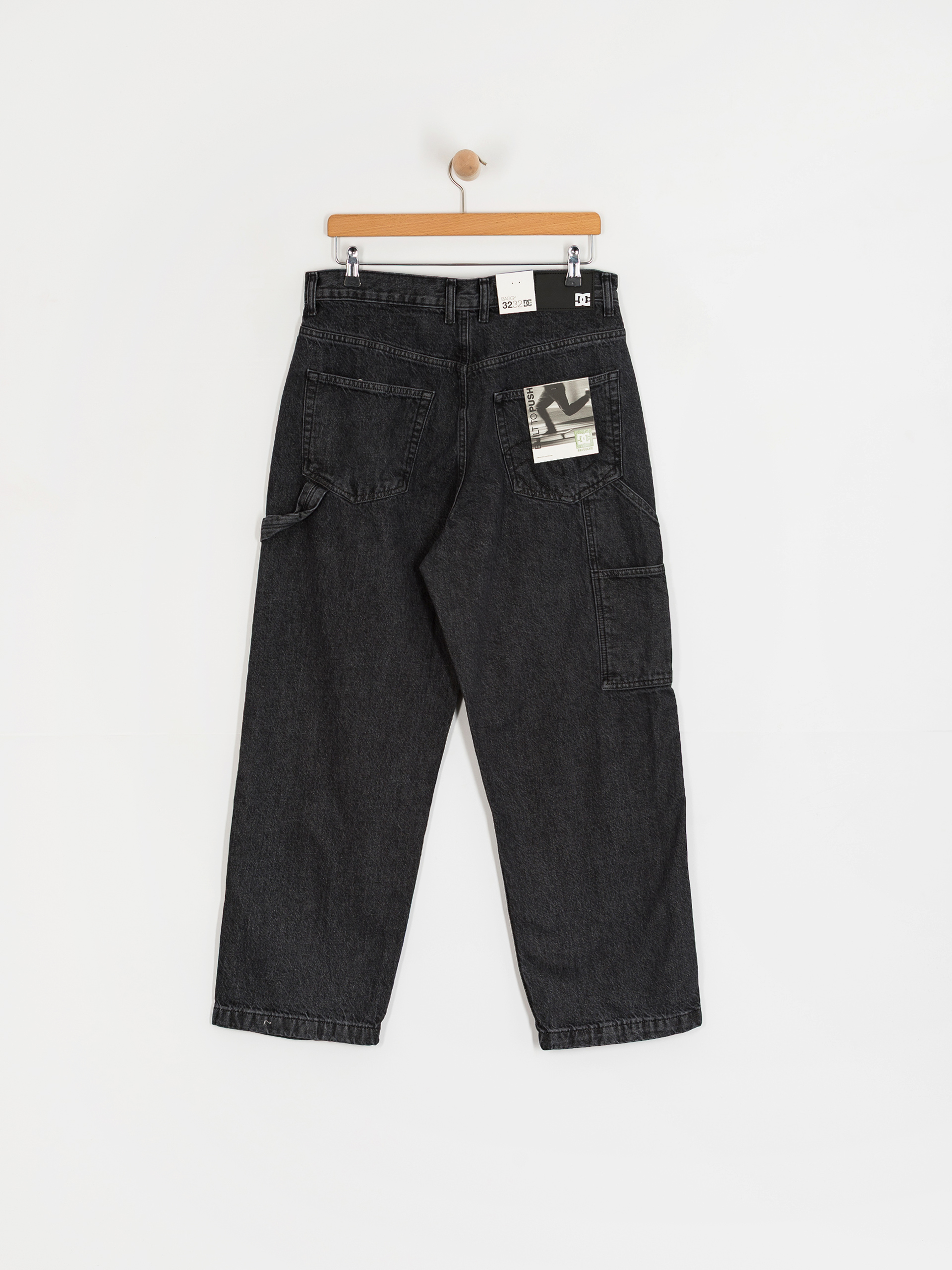 Kalhoty DC Worker Baggy Carpenter (black)