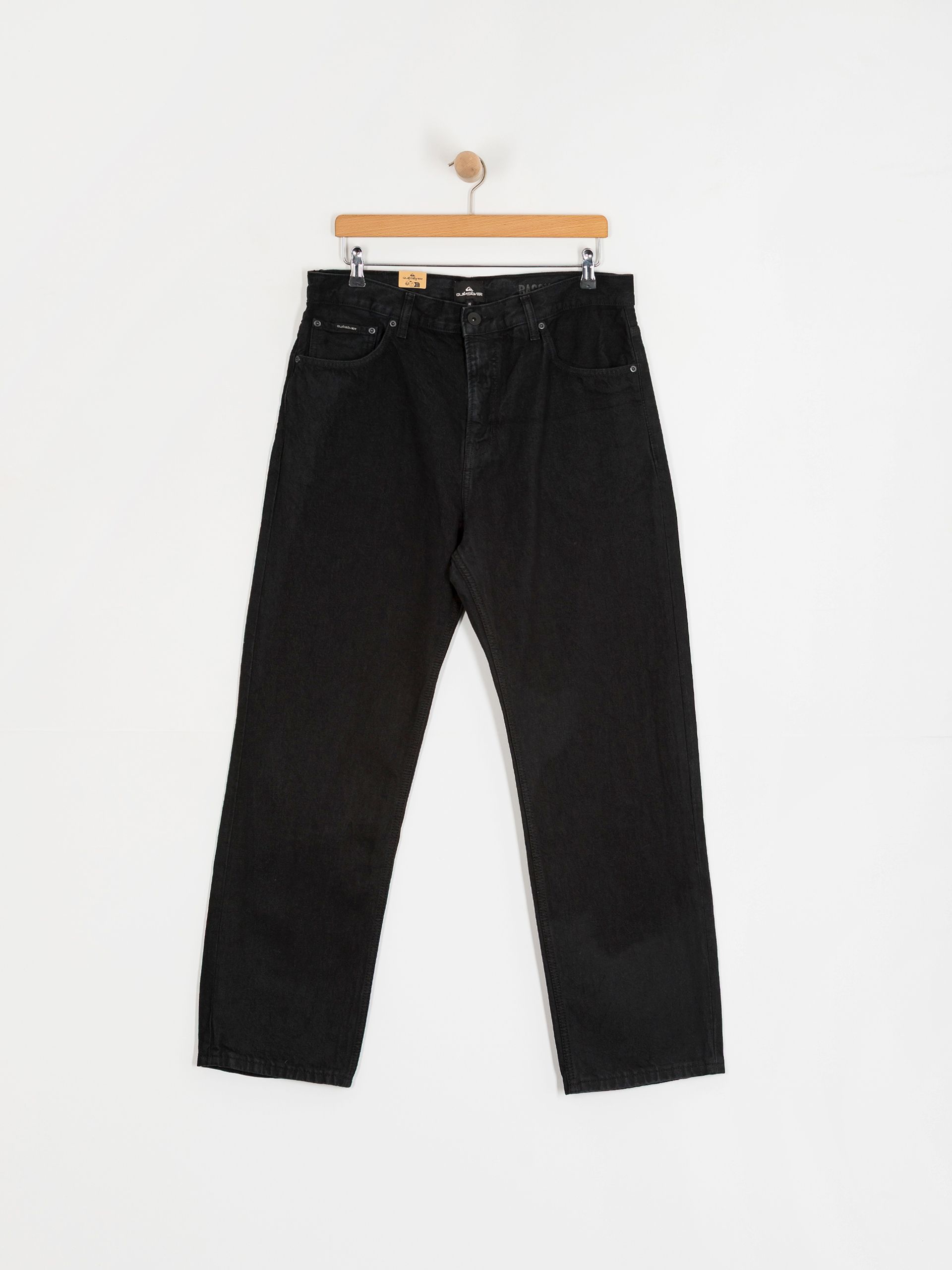 Kalhoty Quiksilver Baggy Denim (black)