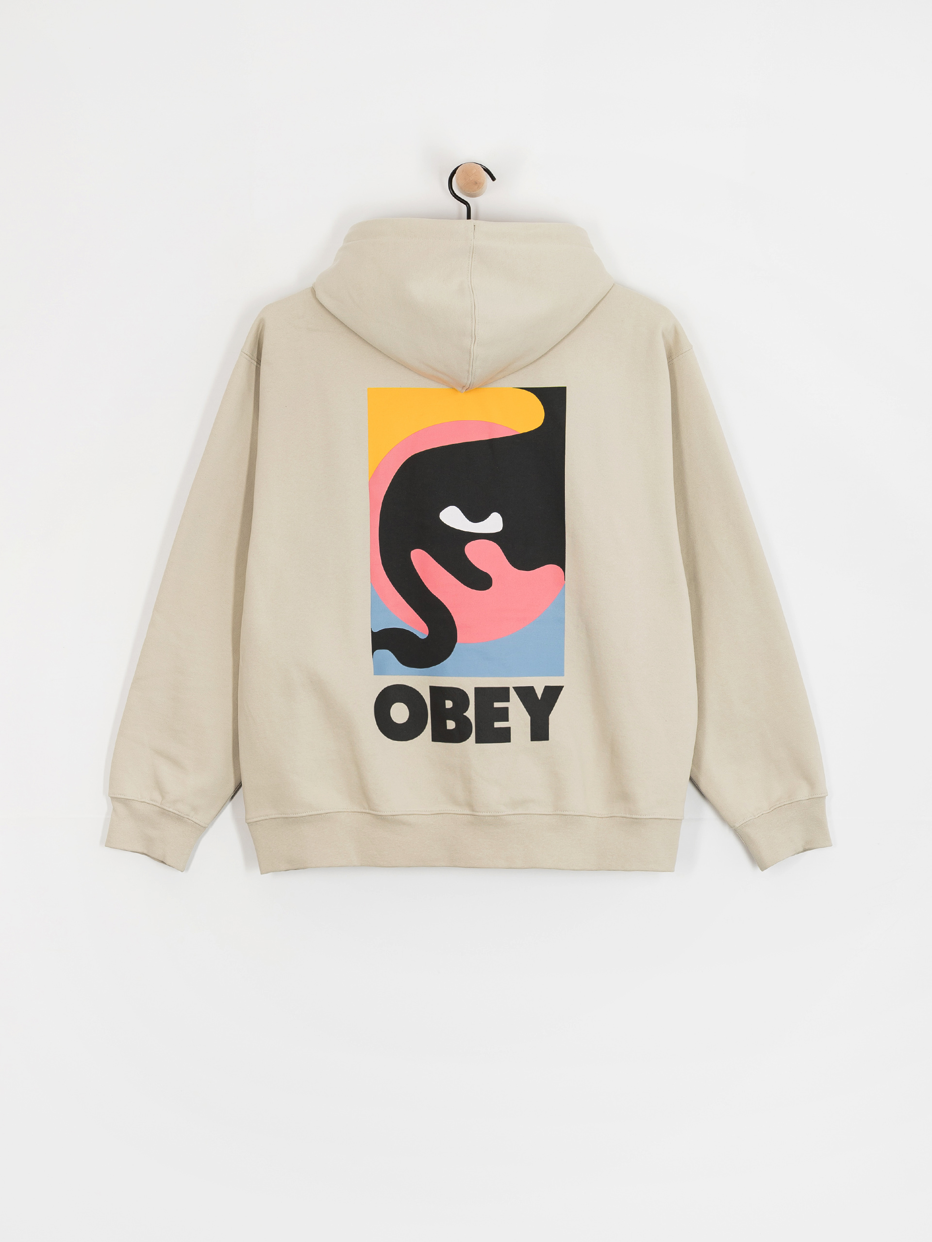 Mikina OBEY Obey Quarter Icon (moonstruck)