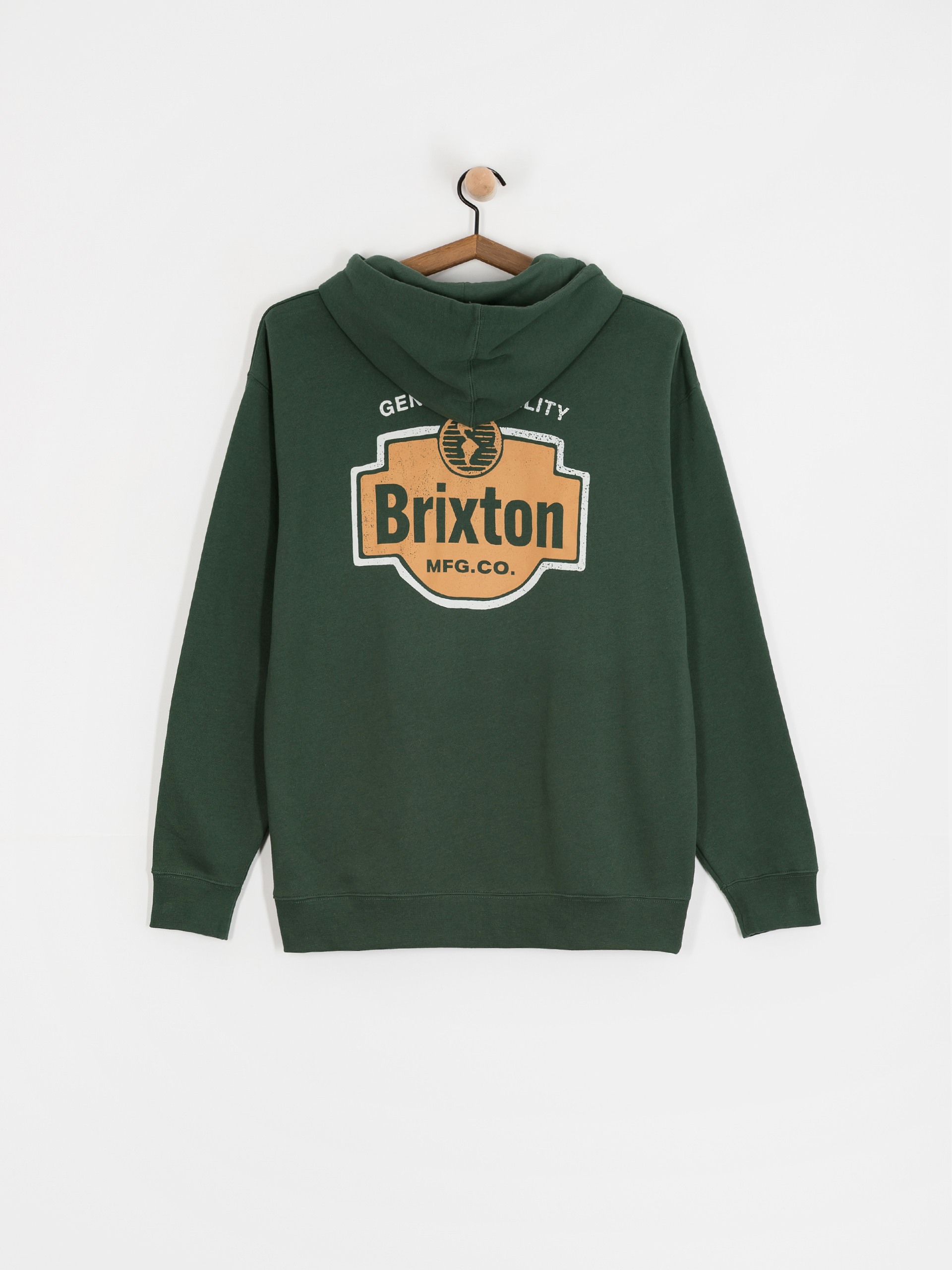Mikina s kapucí Brixton Genuine Quality HD (night sage)
