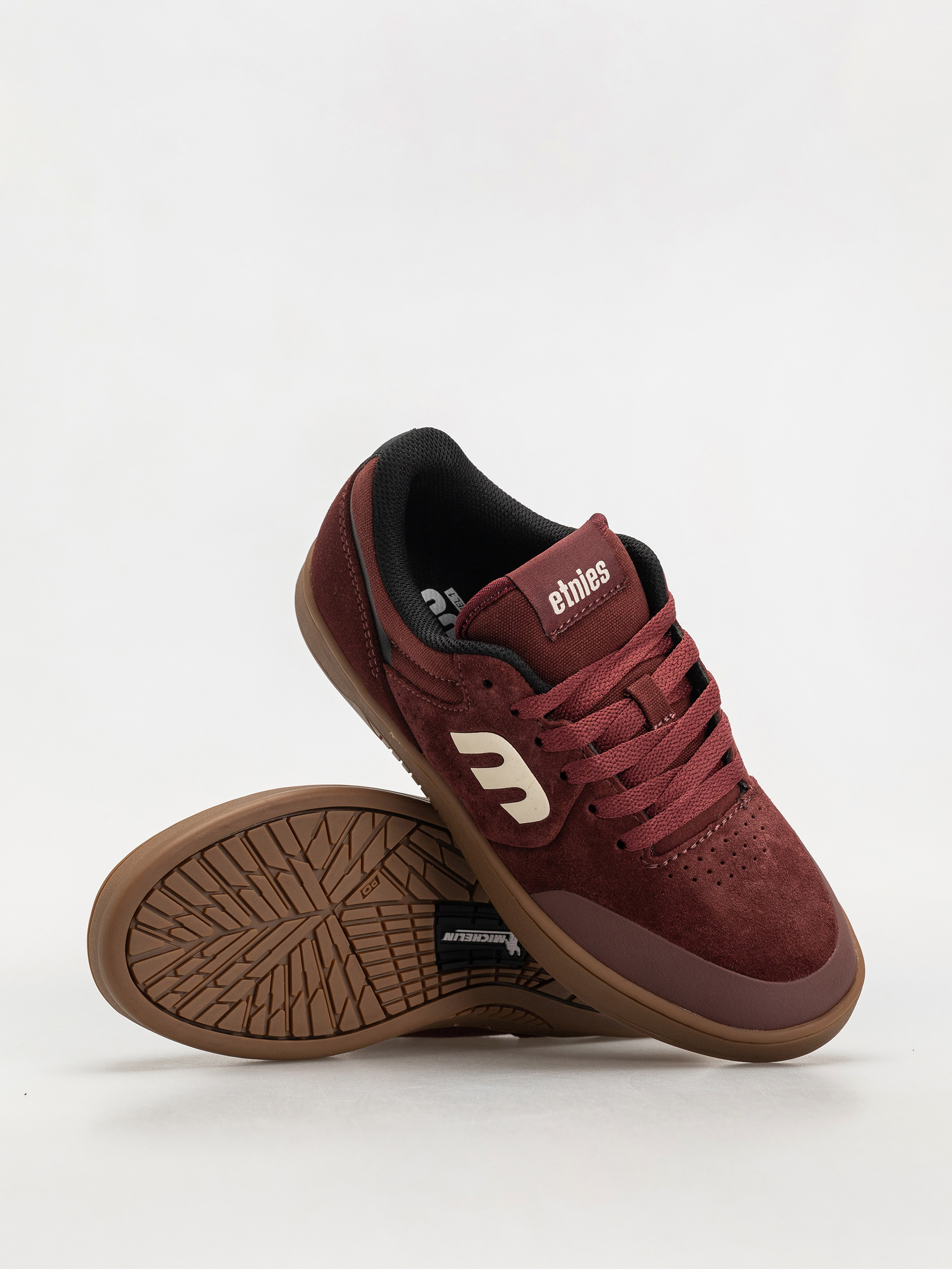 Boty Etnies Marana (maroon/black/white)
