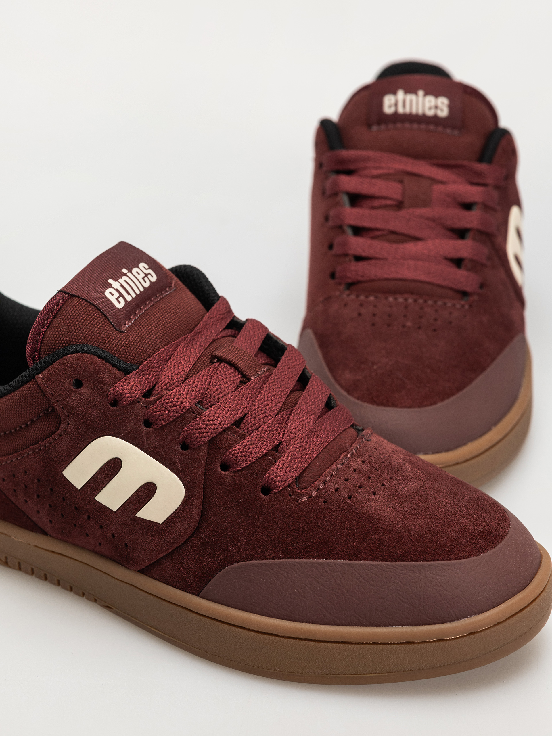 Boty Etnies Marana (maroon/black/white)