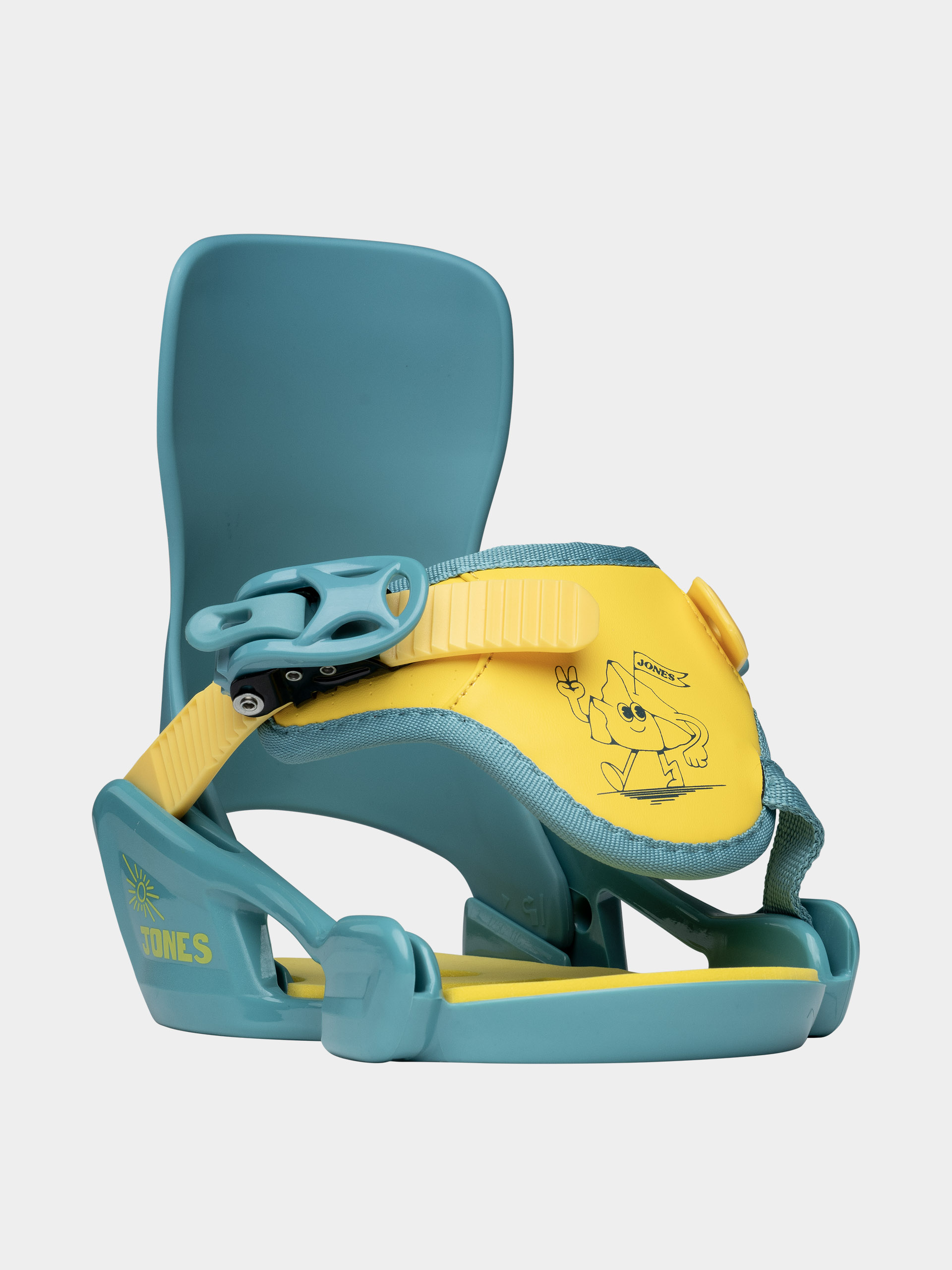 Snowboardové vázání Jones Snowboards Happy Mtn One Strap (icy horizon blue)