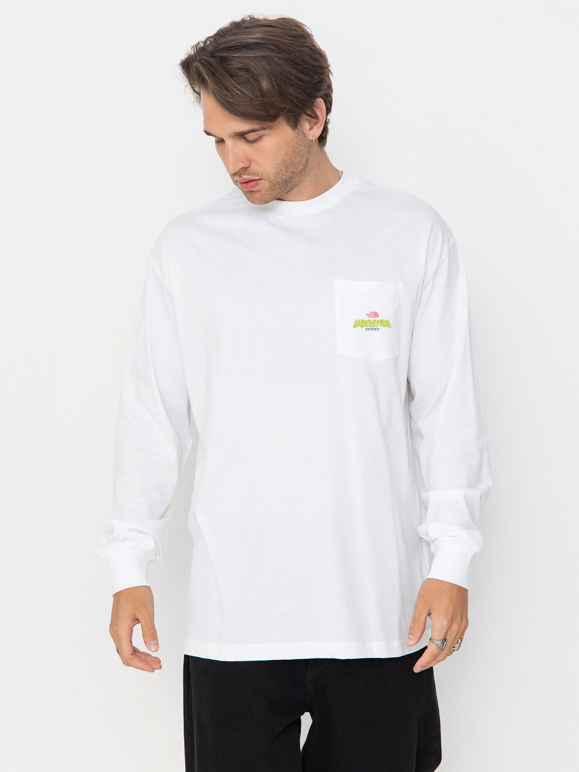 Triko The North Face Expedition Celebration Oversized (tnf white)
