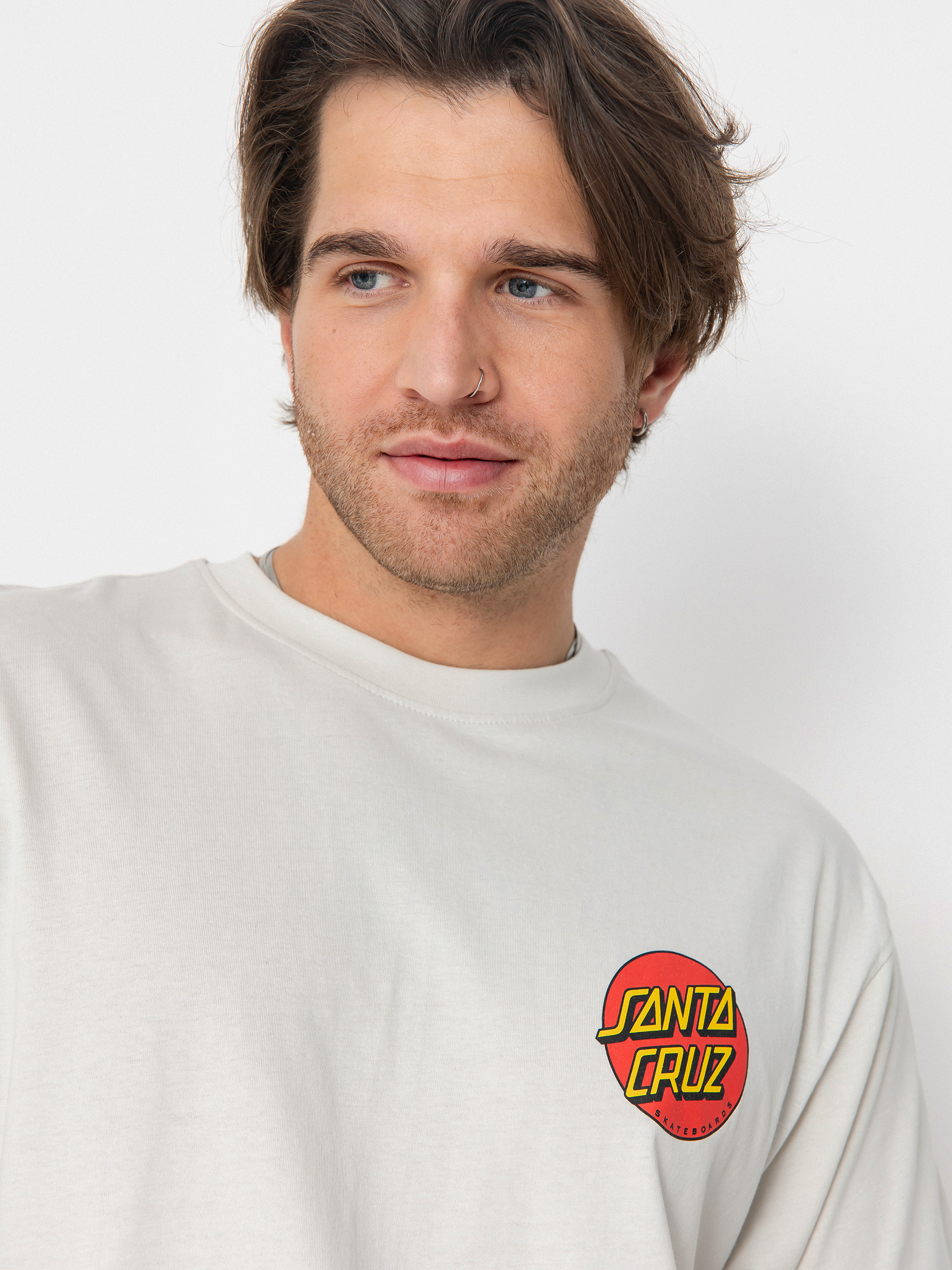 Tričko Santa Cruz Classic Dot Chest (mist)