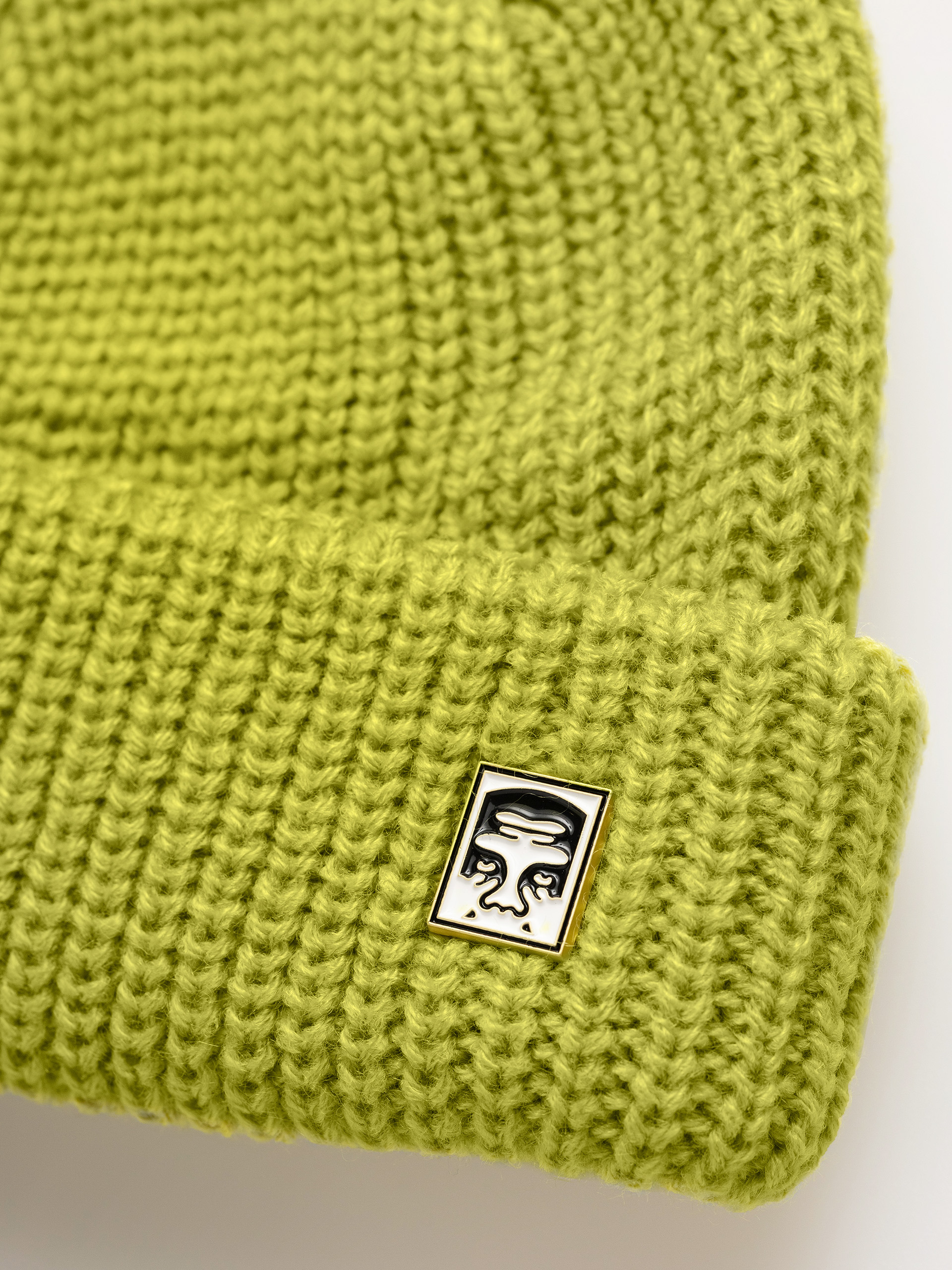 Čepice OBEY Micro (chartreuse)