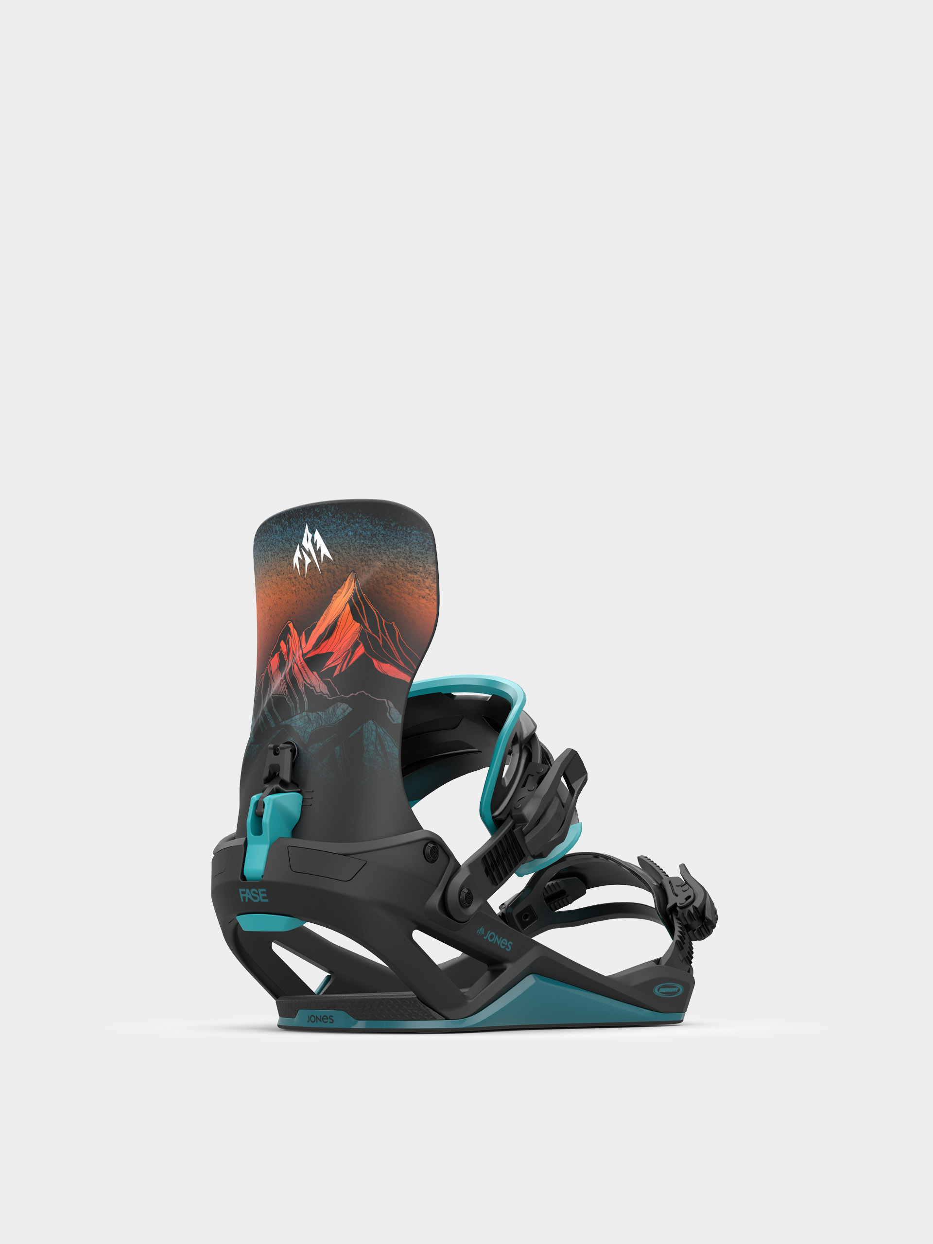 Snowboardové vázání Jones Snowboards Mercury FASE Art (blu art)