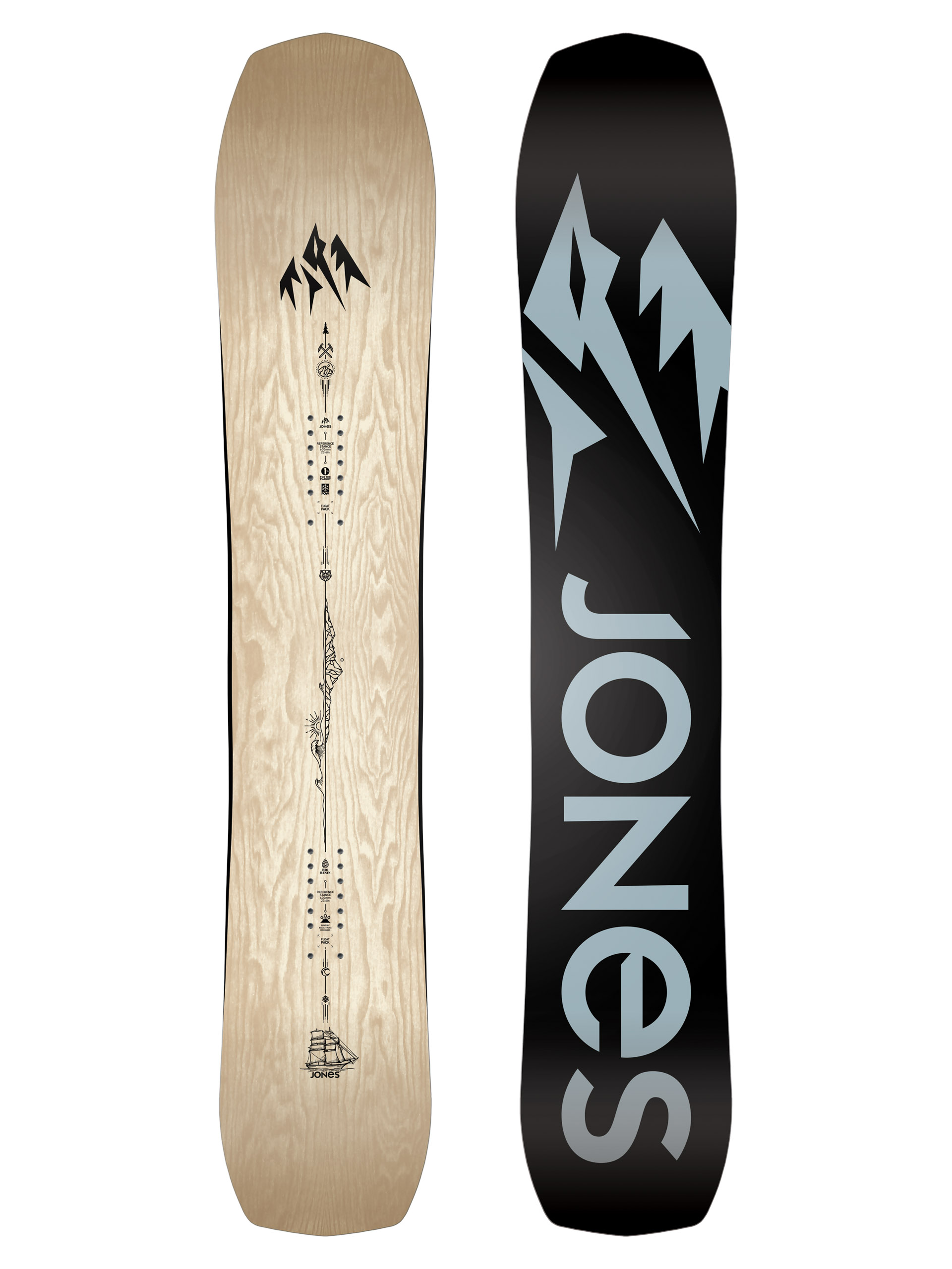Snowboard Jones Snowboards Flagship