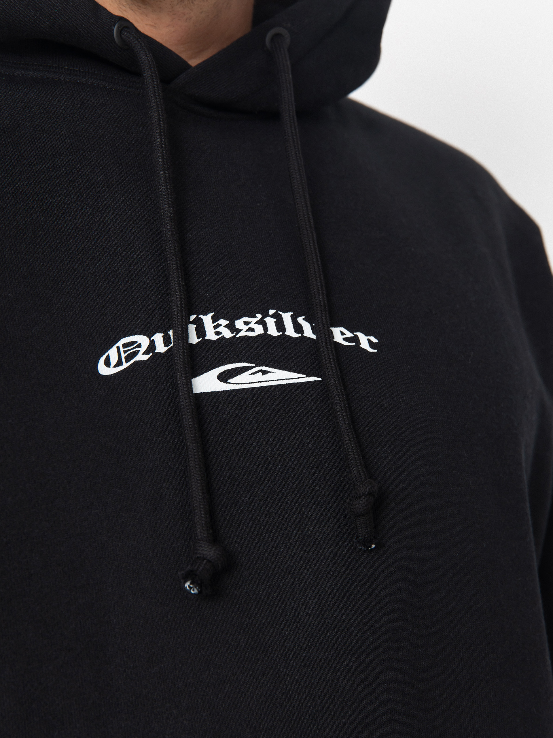 Mikina s kapucí Quiksilver Stretch Tribal HD (black)