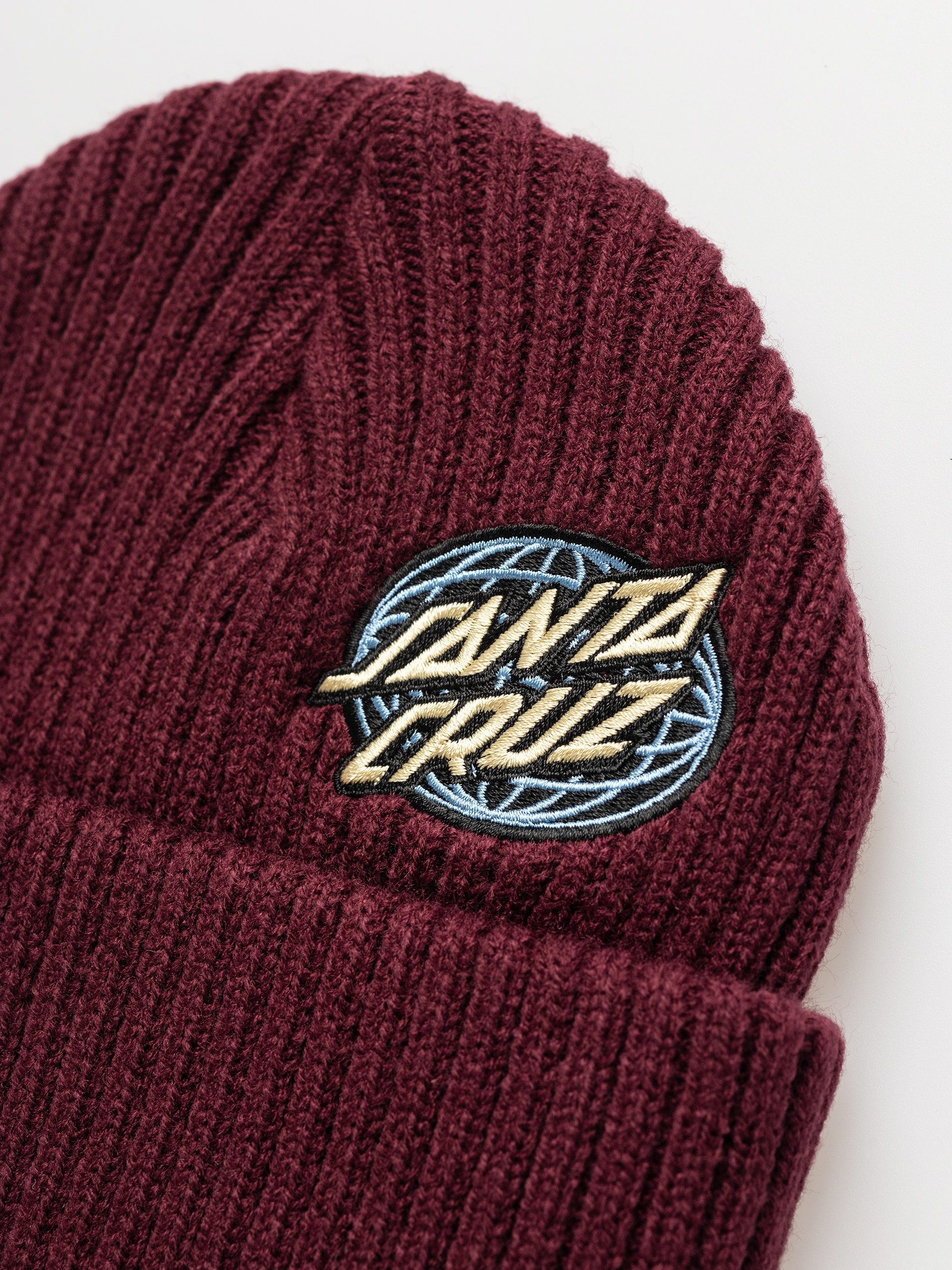 Čepice Santa Cruz Global Oval Dot (dark cherry)