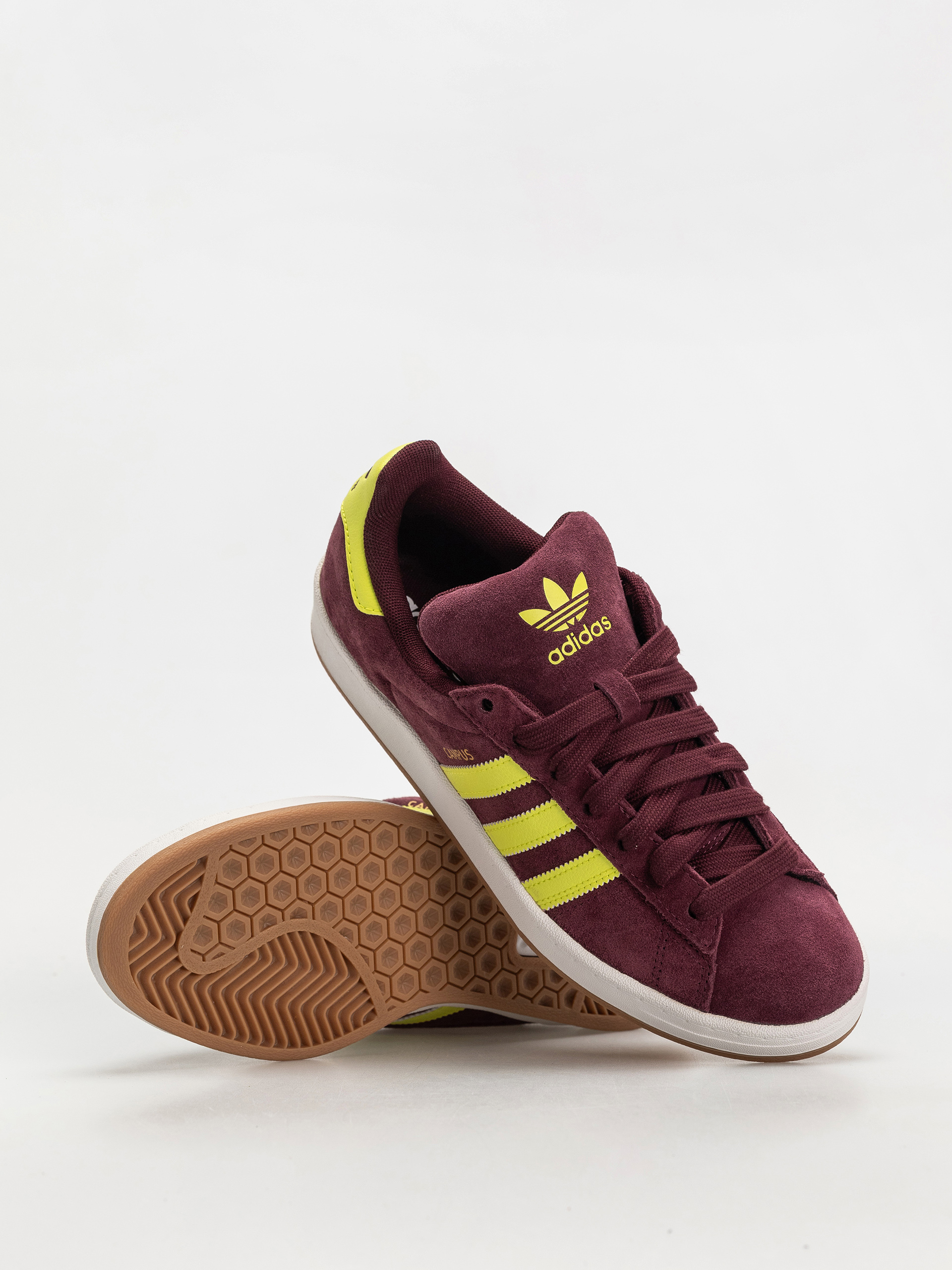 Boty adidas Campus Adv (maroon/sesoye/ftwwht)