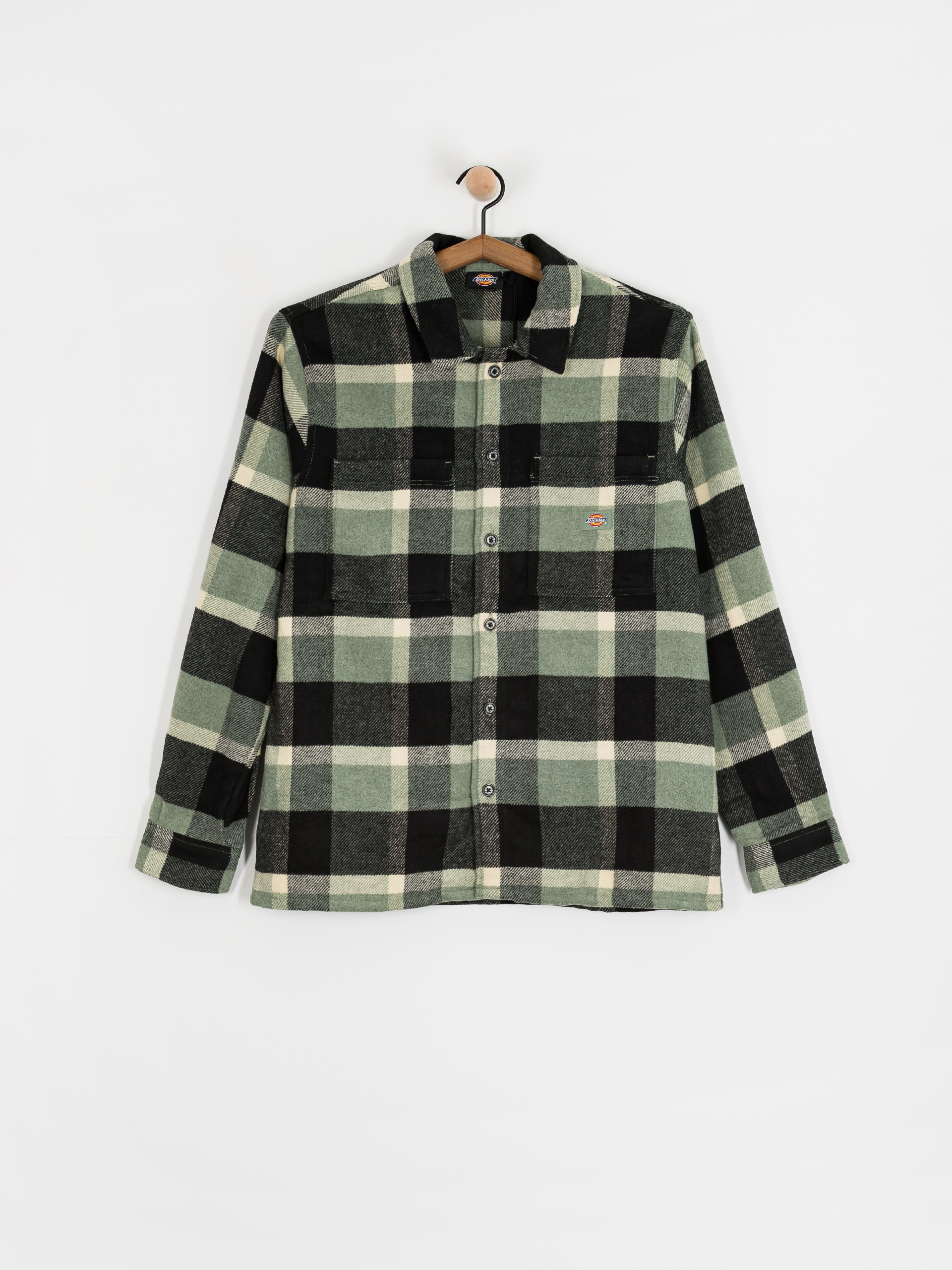 Košile Dickies Plaid Coaling (sea spray)