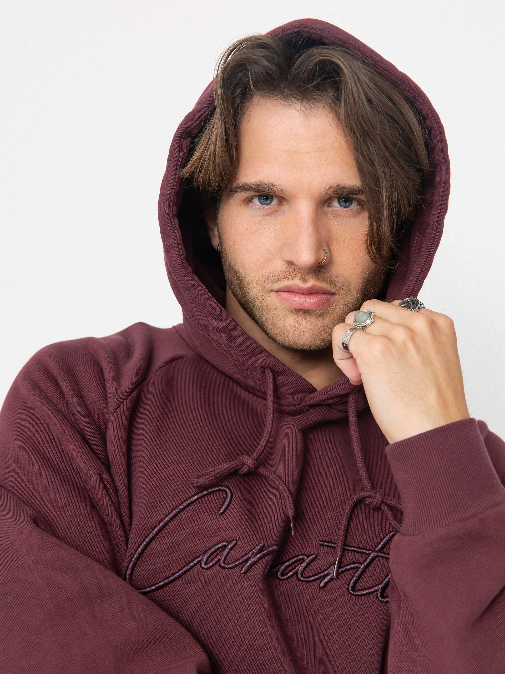 Mikina s kapucí Carhartt WIP Ray HD (rondo)