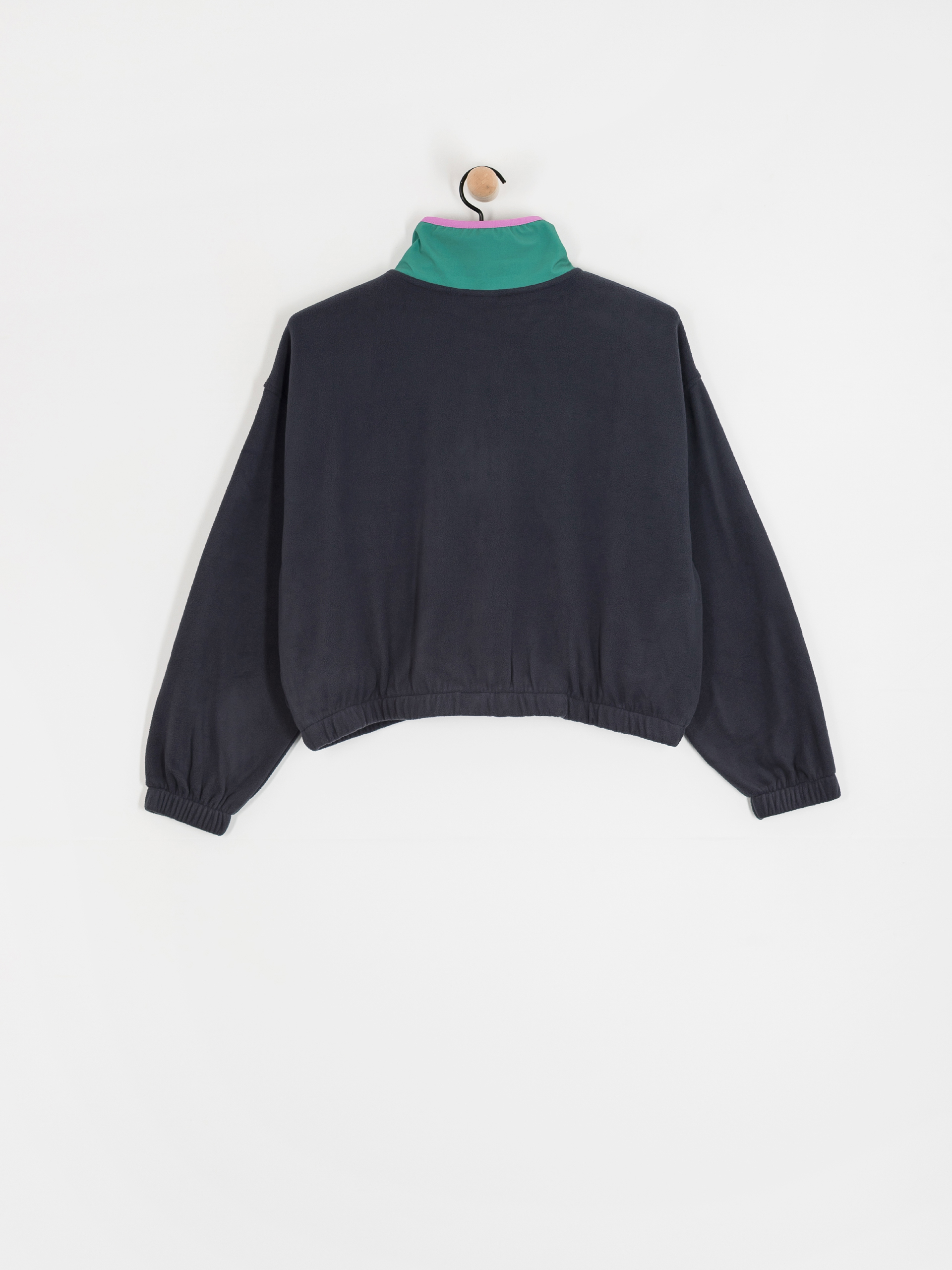 Dámský Fleecová mikina Quiksilver Kedai FZ (india ink)