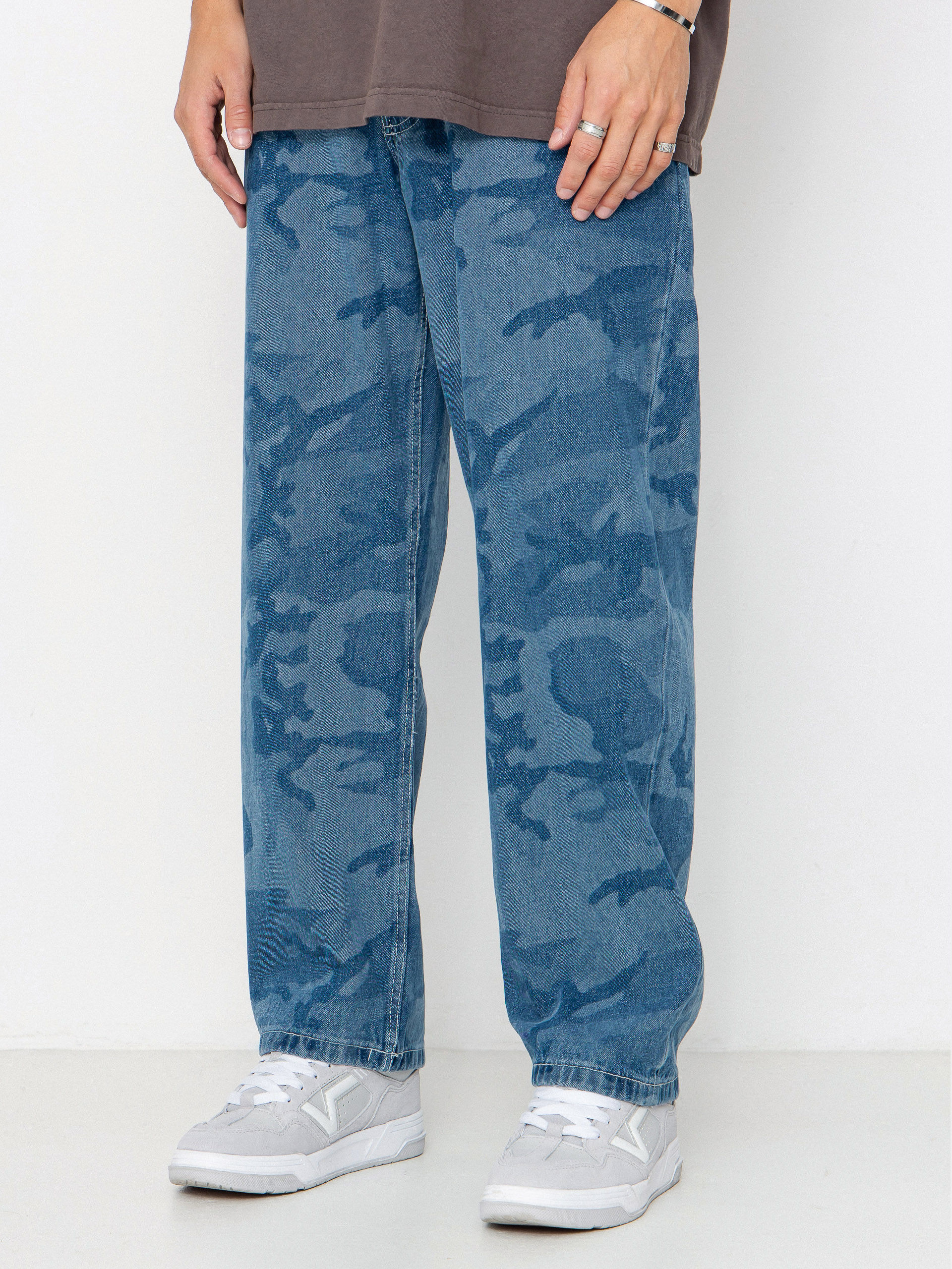Kalhoty Vans Check 5 Loose Camo Printed Denim