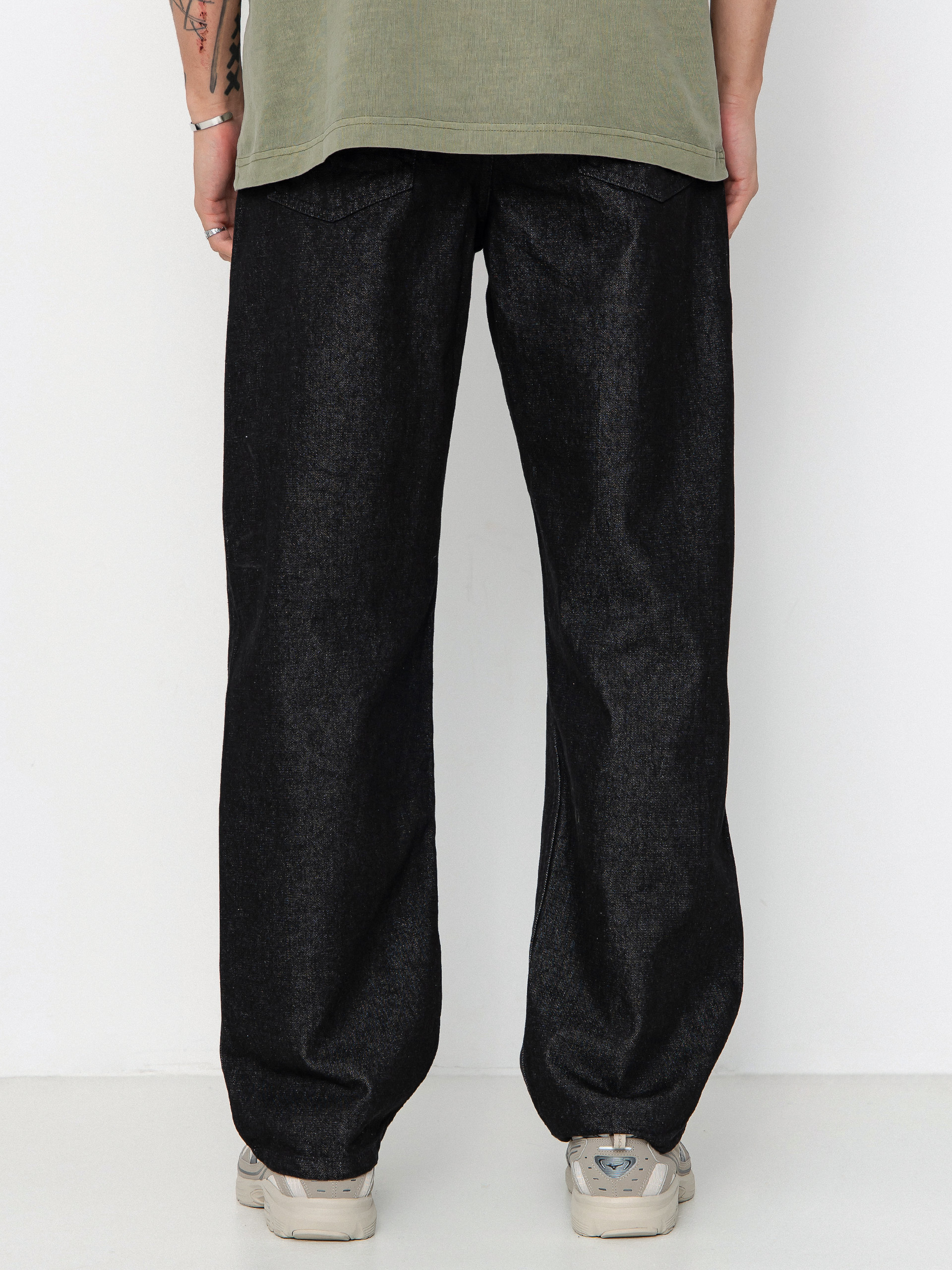 Kalhoty Vans Check 5 Loose Denim (black rinse)