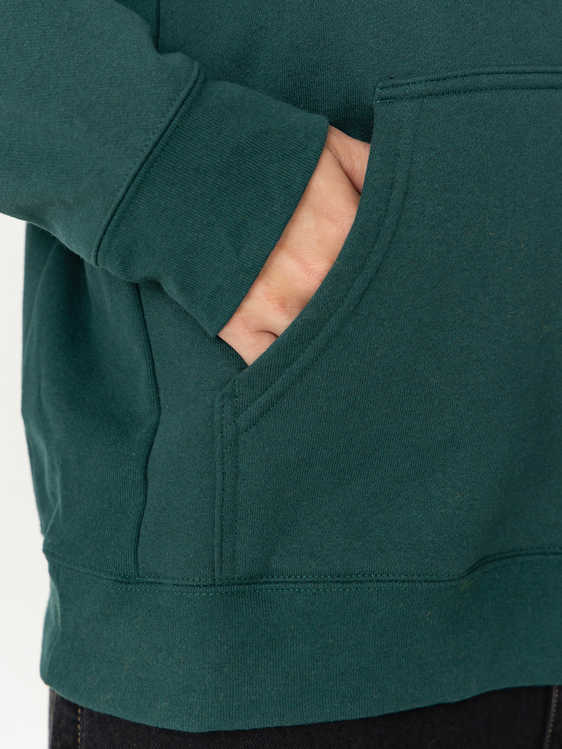 Mikina s kapucí Patagonia P 6 Logo Uprisal HD (cascade green)