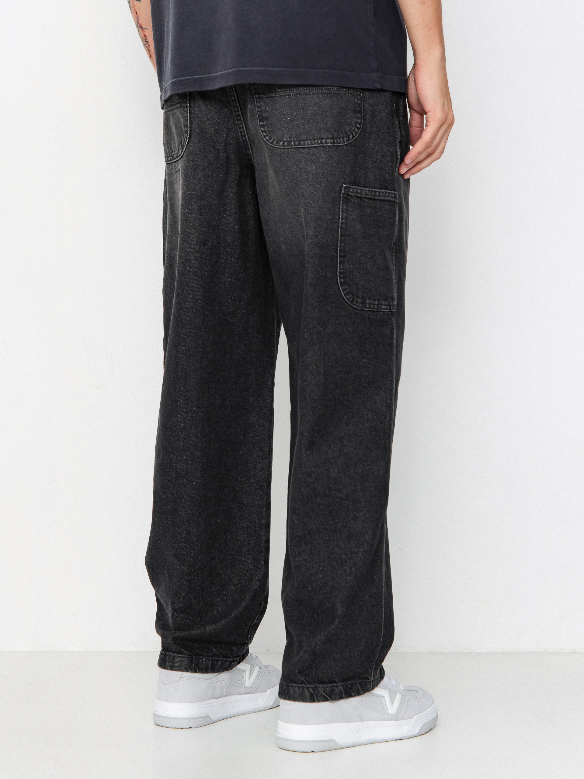 Kalhoty Dickies Madison Baggy (black wash faded)