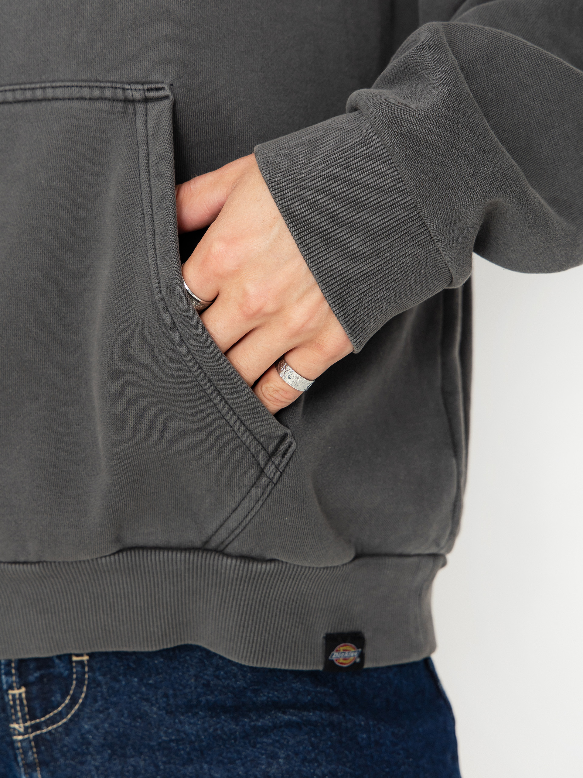 Mikina s kapucí Dickies Slayden HD (black)