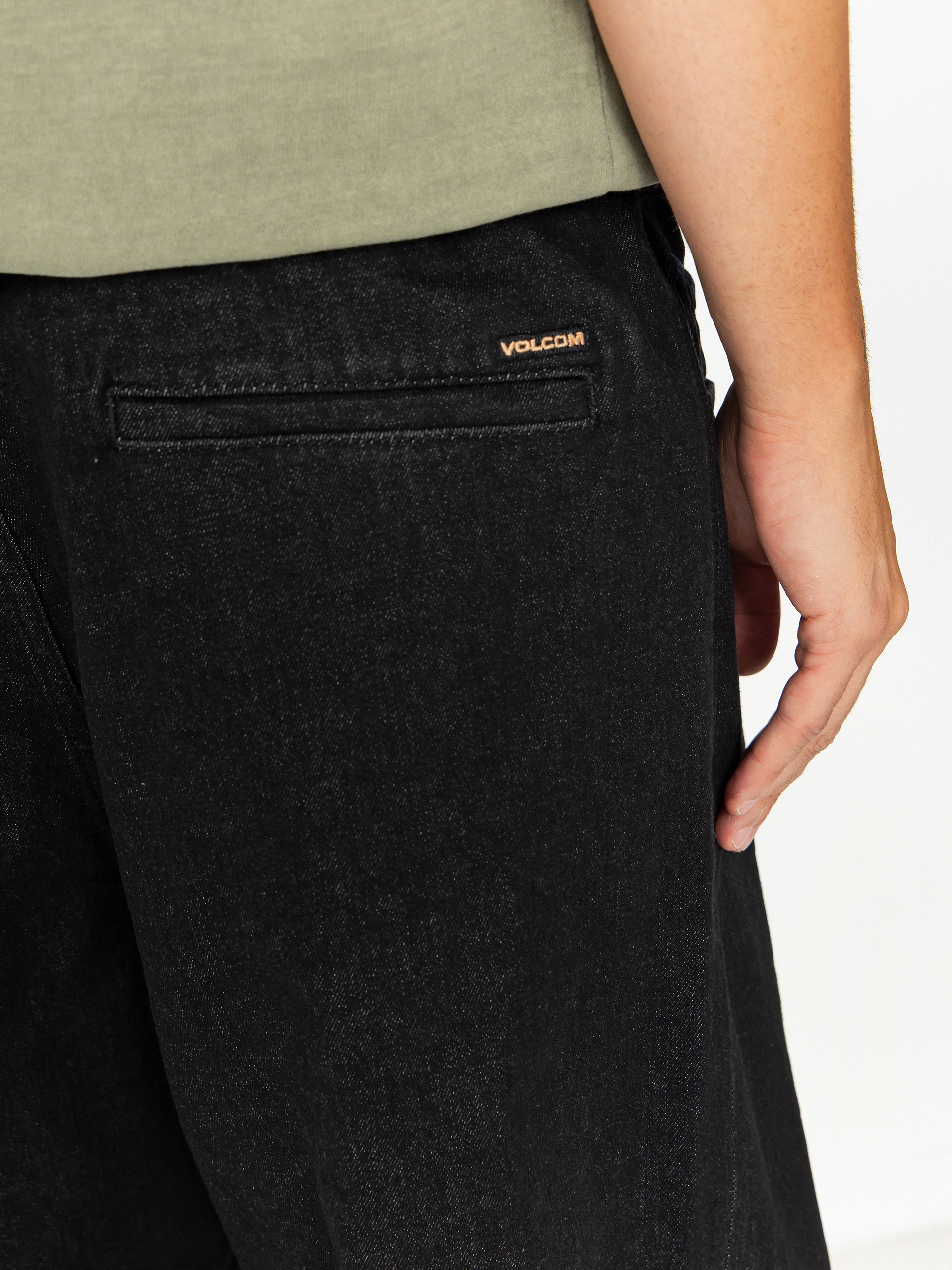 Kalhoty Volcom Freazy Loose Ew Denim (black wash)