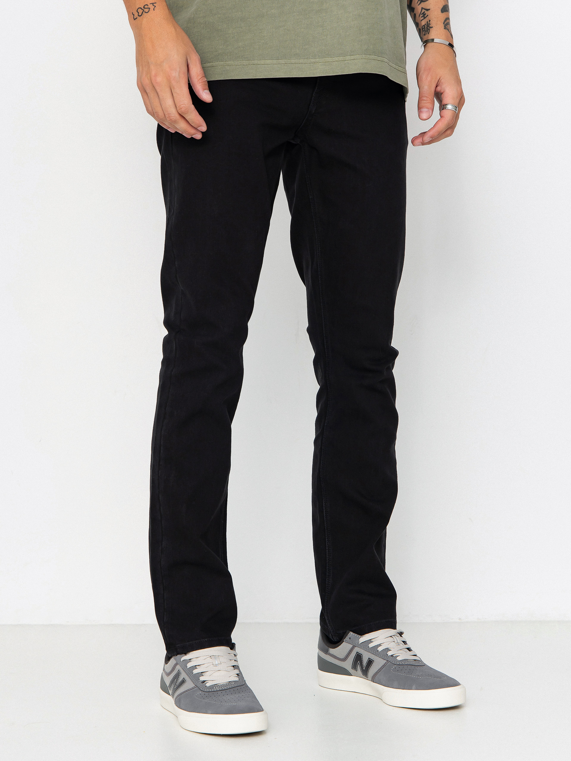 Kalhoty Volcom Vorta Denim (black out)