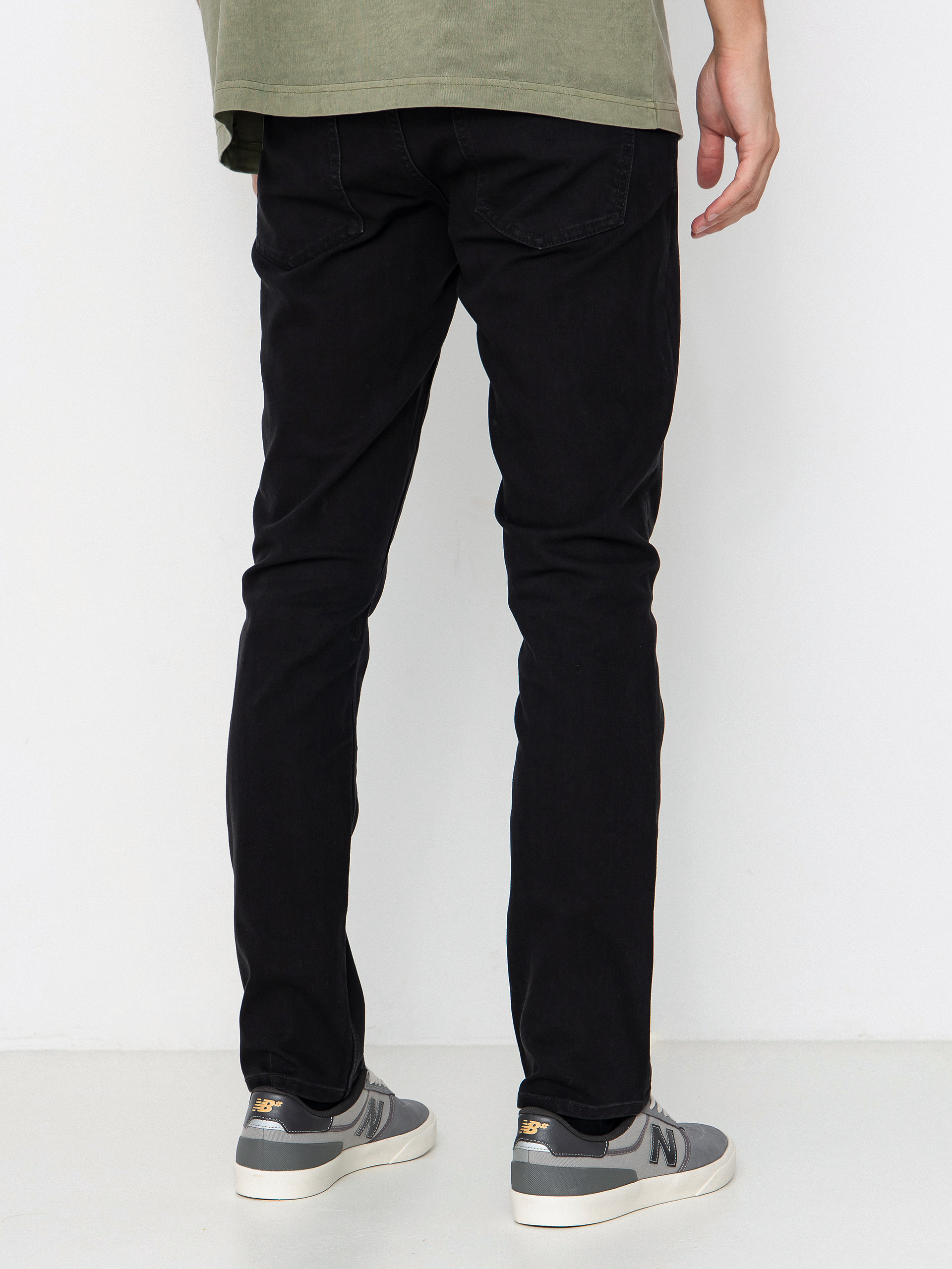 Kalhoty Volcom Vorta Denim (black out)