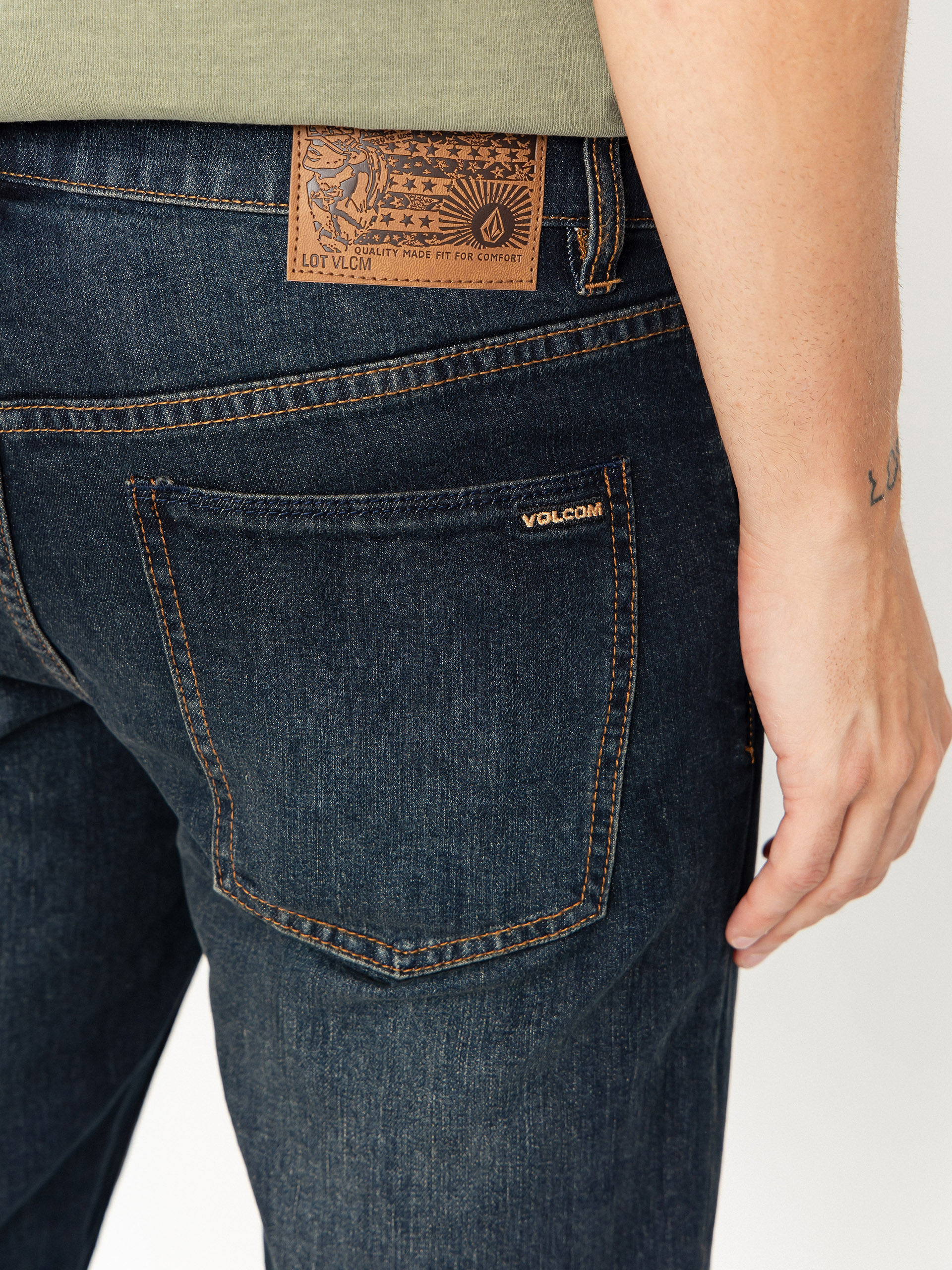 Kalhoty Volcom Vorta Denim (new vintage blue)