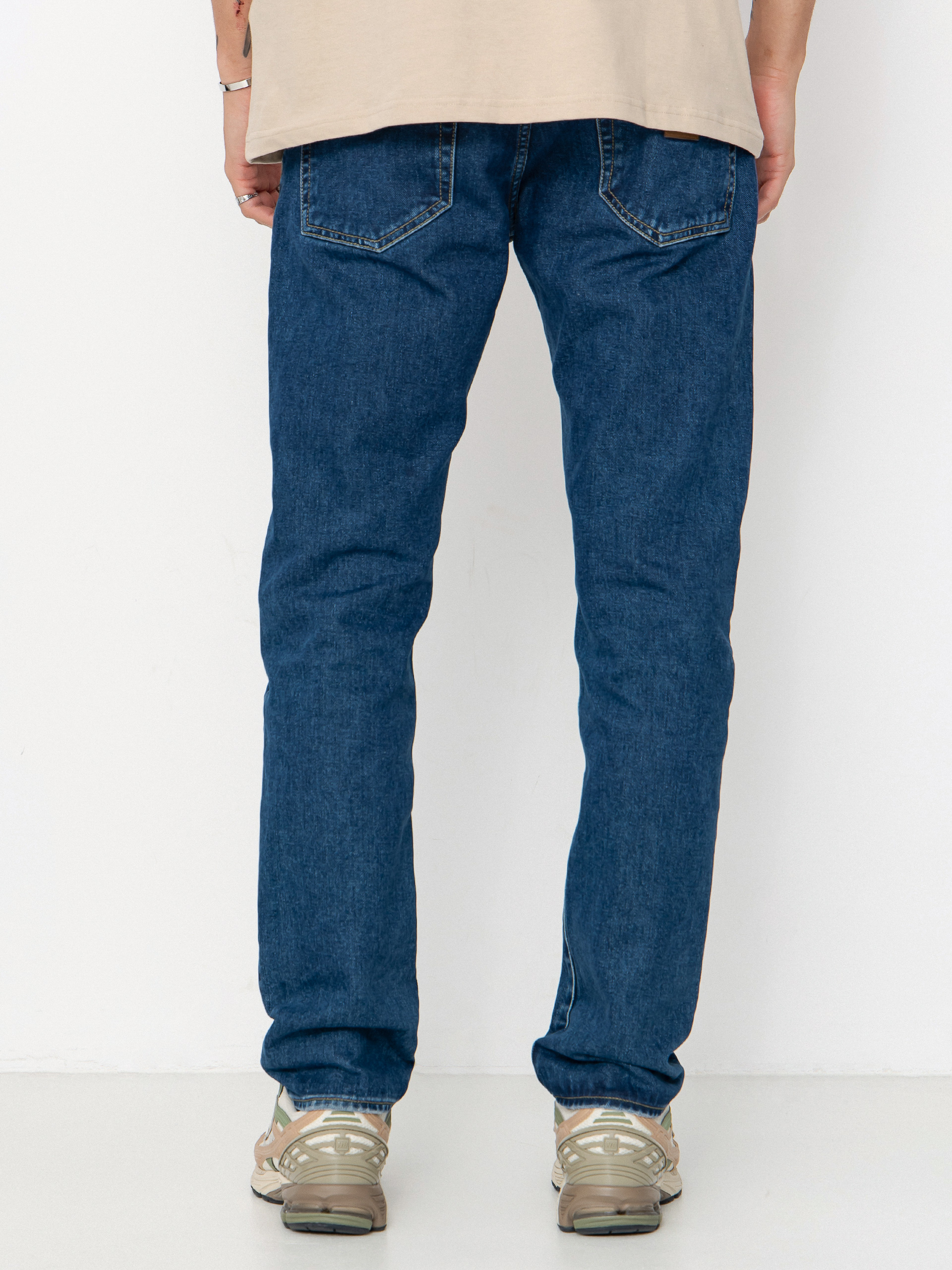 Kalhoty Carhartt WIP Klondike (blue/stone washed)