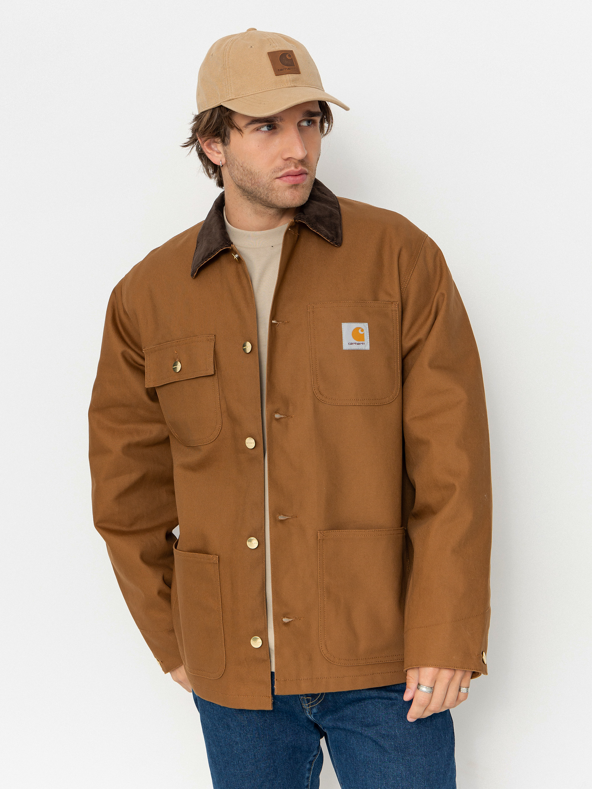Bunda Carhartt WIP Michigan Coat (hamilton brown/tobacco/rigid)