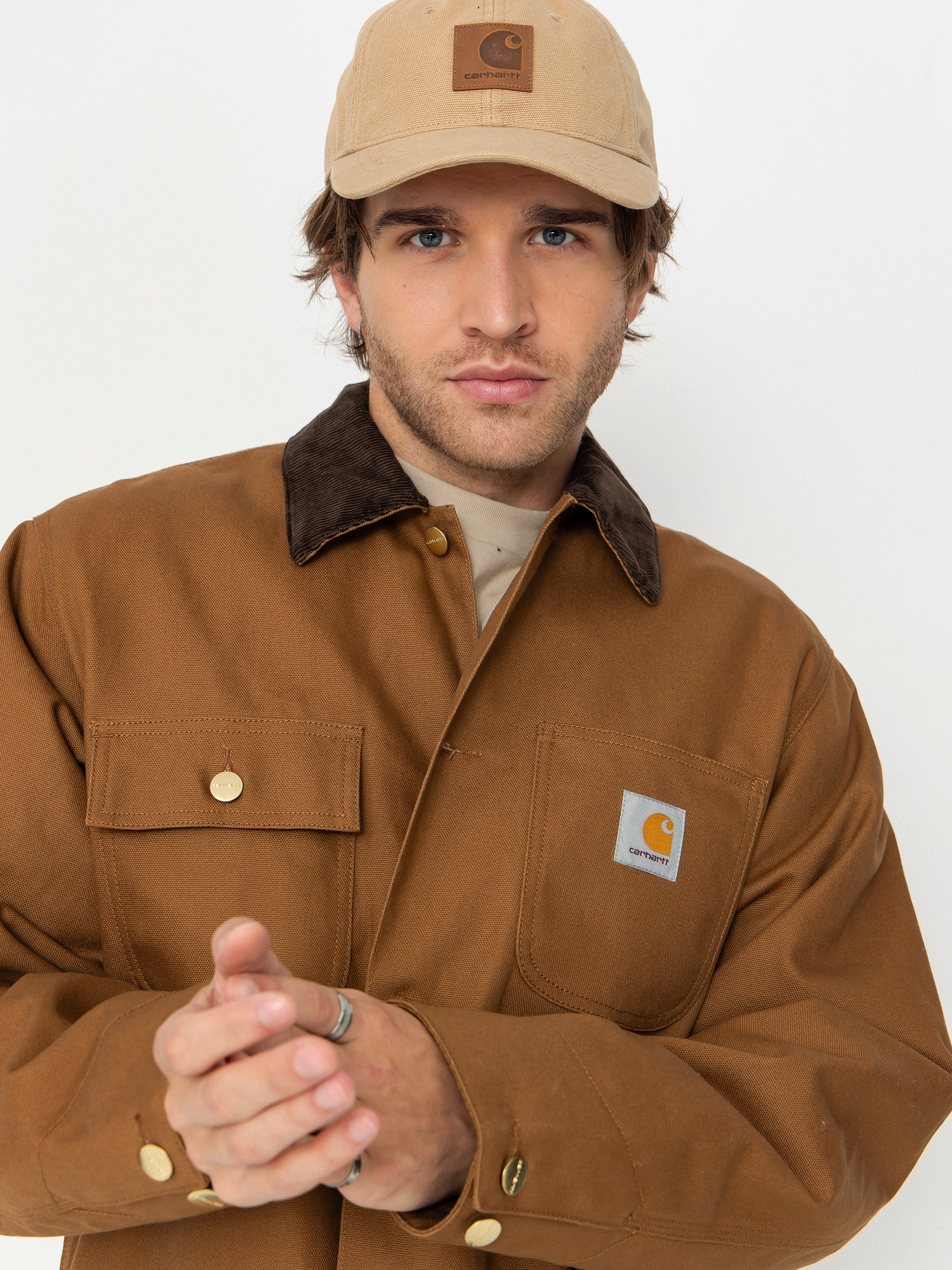 Bunda Carhartt WIP Michigan Coat (hamilton brown/tobacco/rigid)