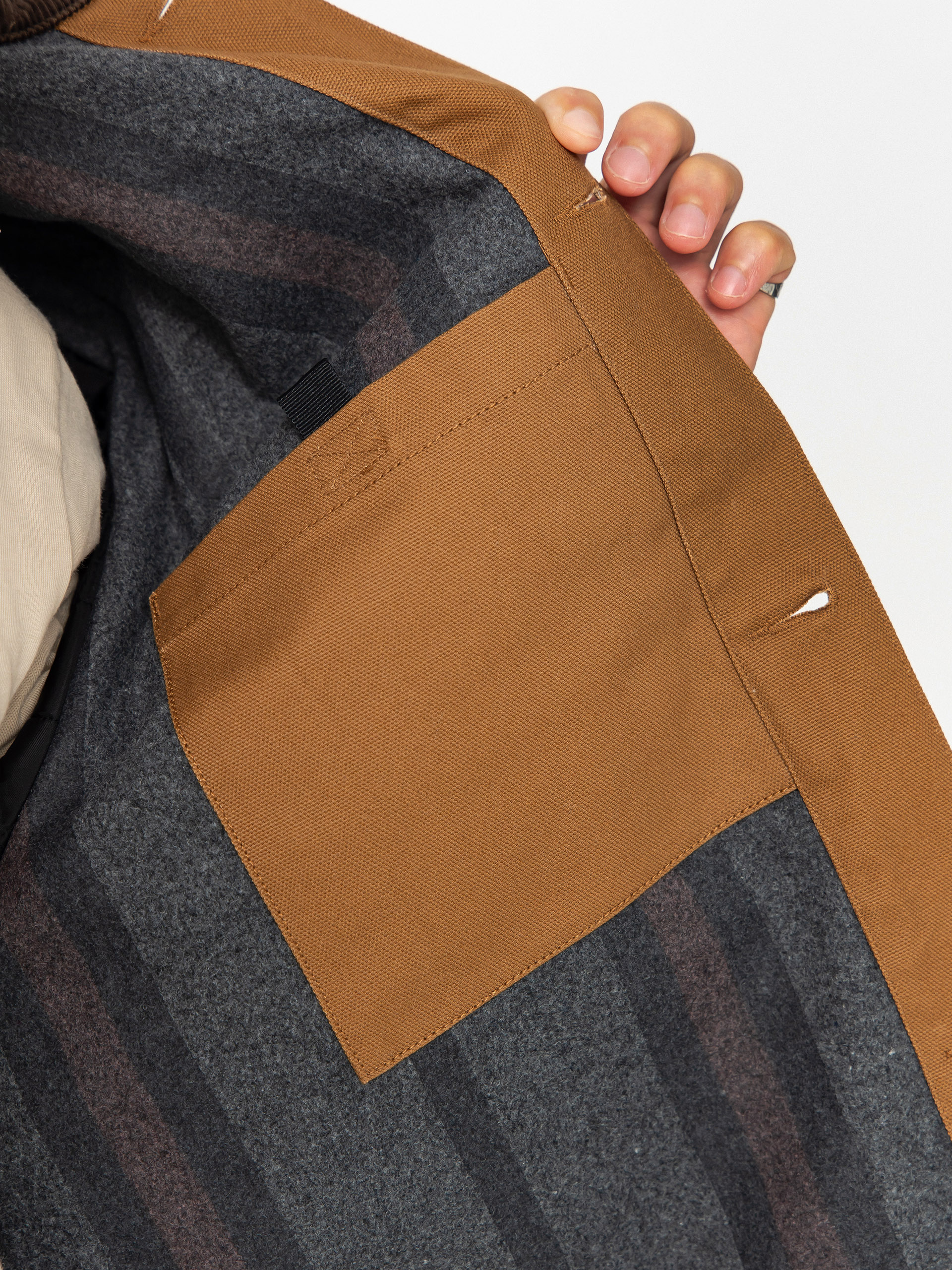 Bunda Carhartt WIP Michigan Coat (hamilton brown/tobacco/rigid)