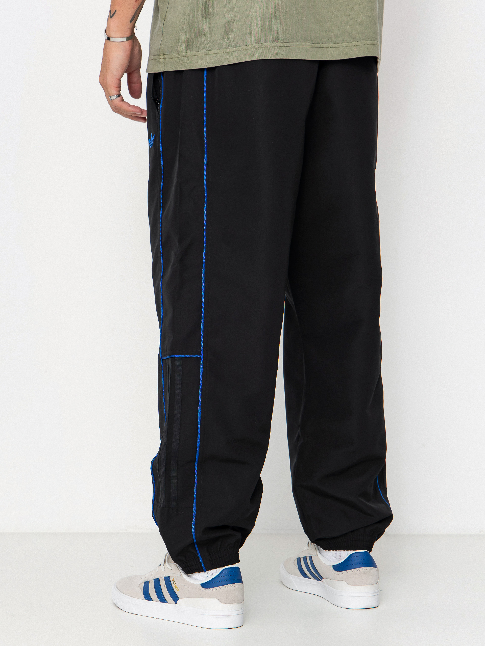 Kalhoty adidas Pre Gazelle (black/white/royblu)