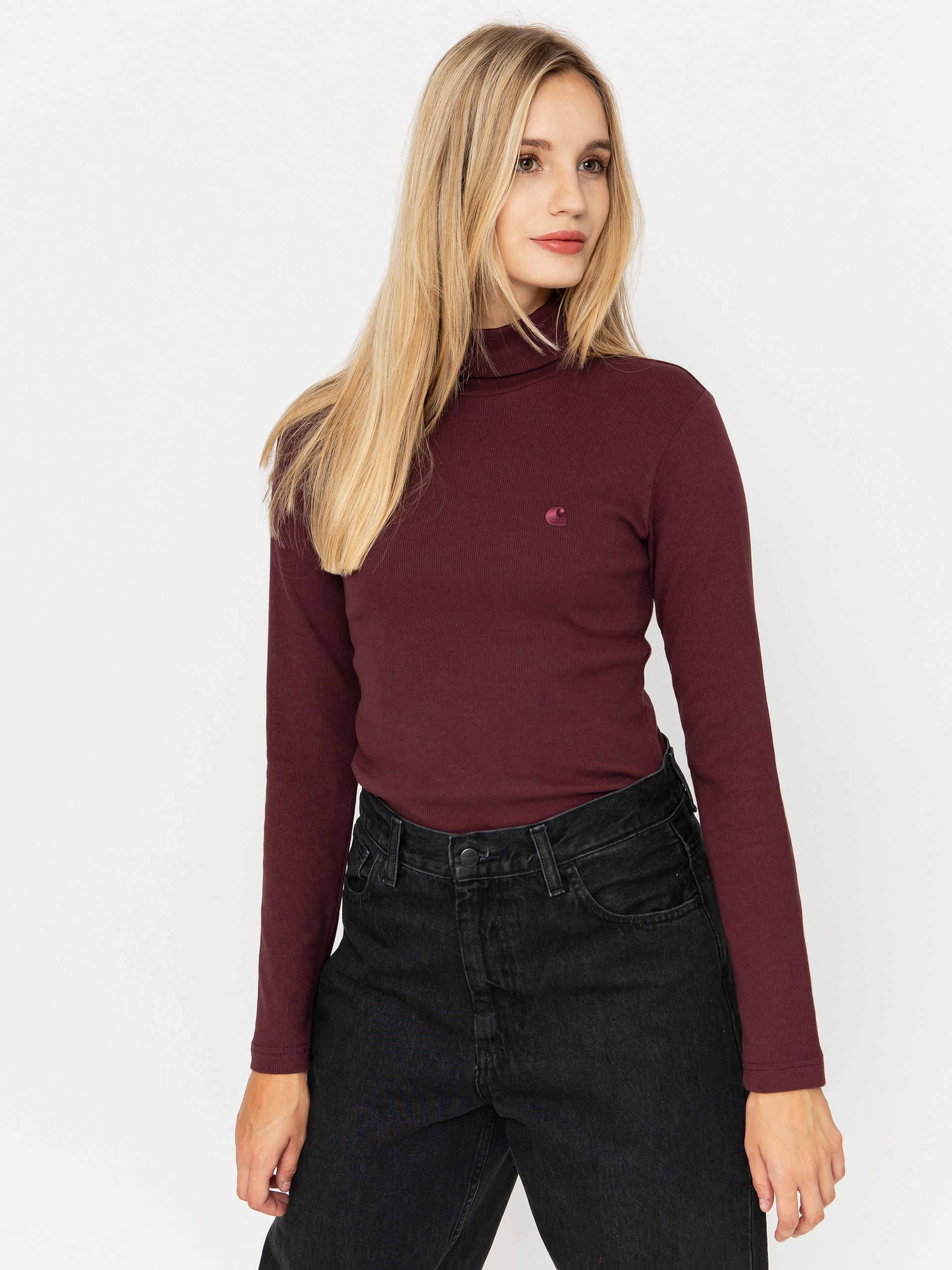 Triko Carhartt WIP Philipa Mockneck Wmn (rondo)