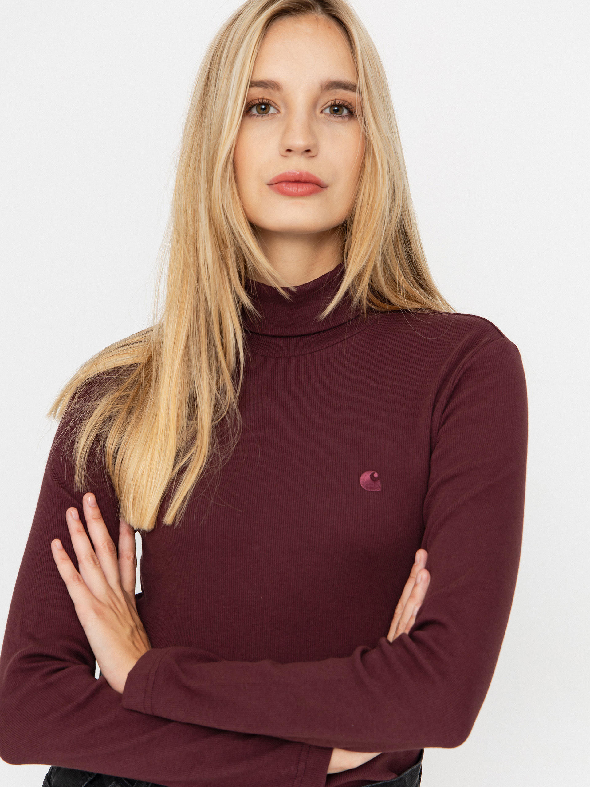 Triko Carhartt WIP Philipa Mockneck Wmn (rondo)
