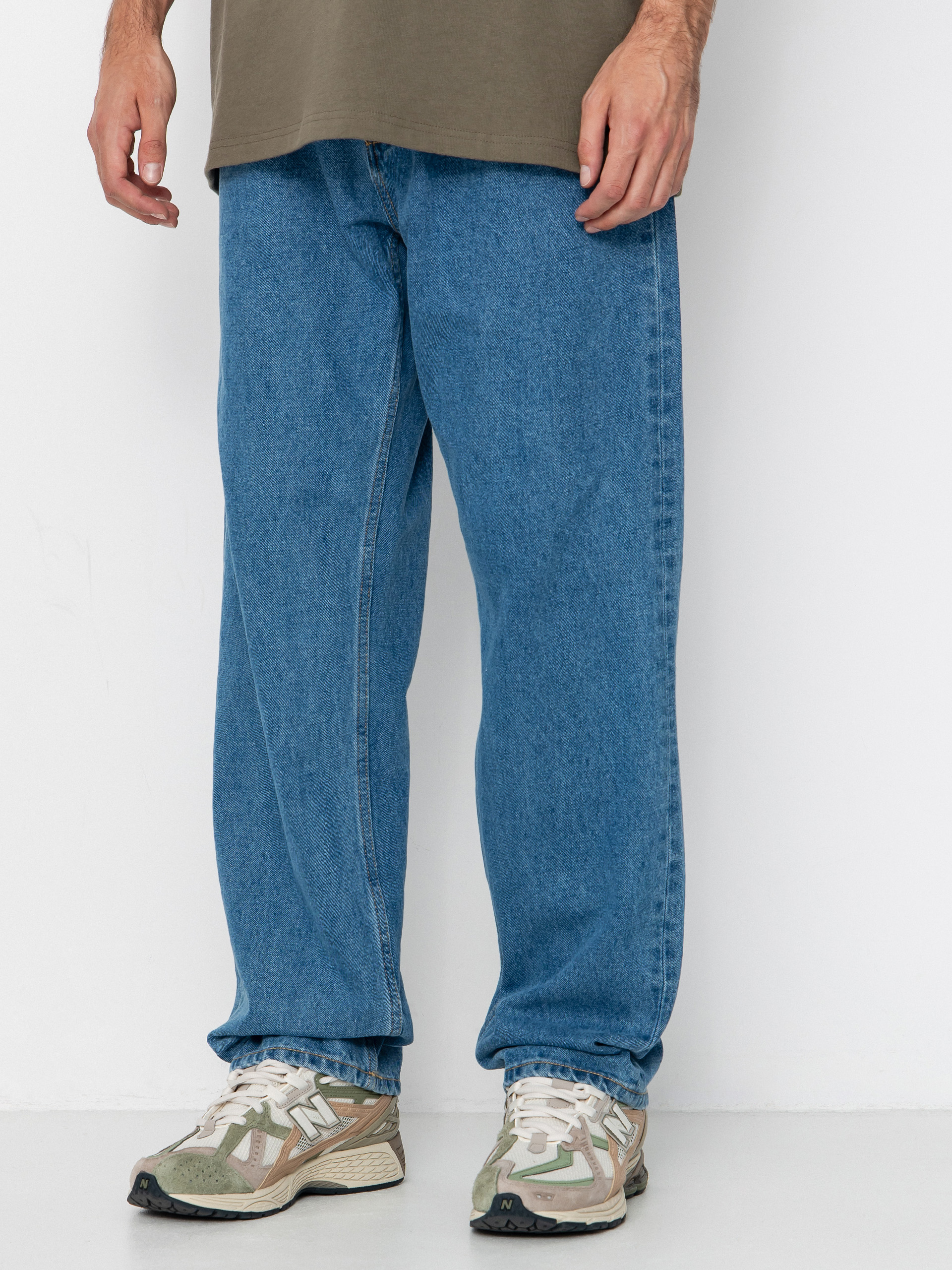 Kalhoty OBEY Hardwork Denim (light indigo)