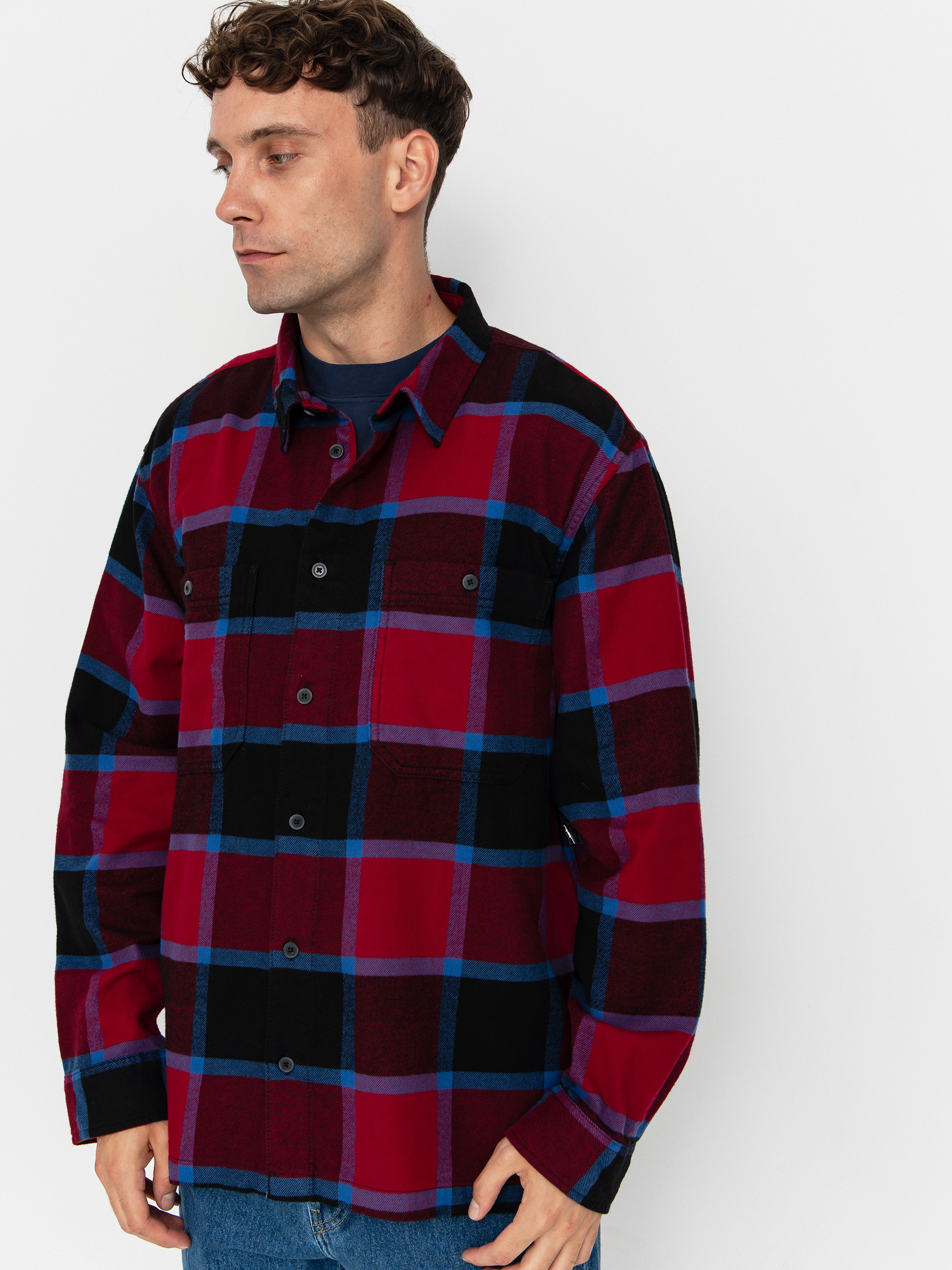 Košile Vans Larkspur Plaid Flannel