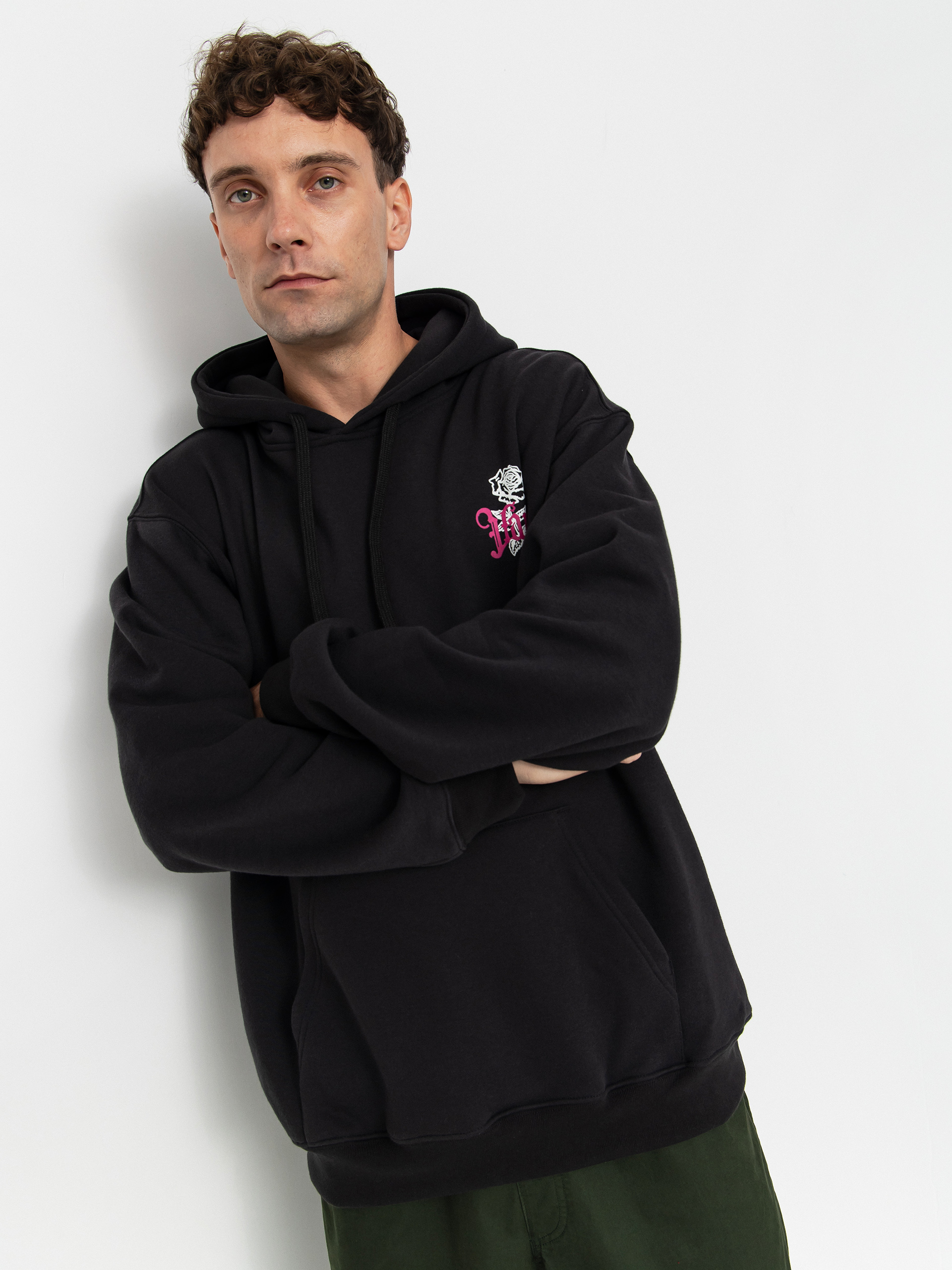 Mikina s kapucí Vans Grown From The Ground Up HD (black)