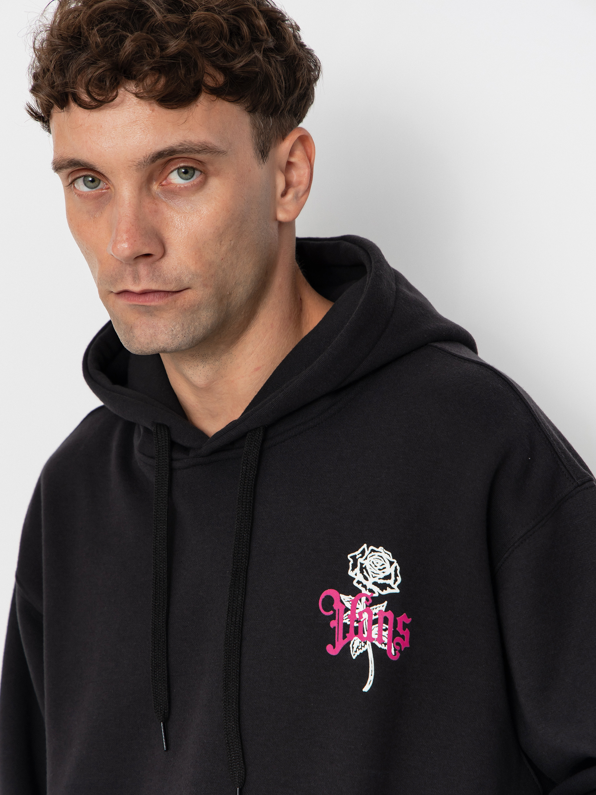 Mikina s kapucí Vans Grown From The Ground Up HD (black)