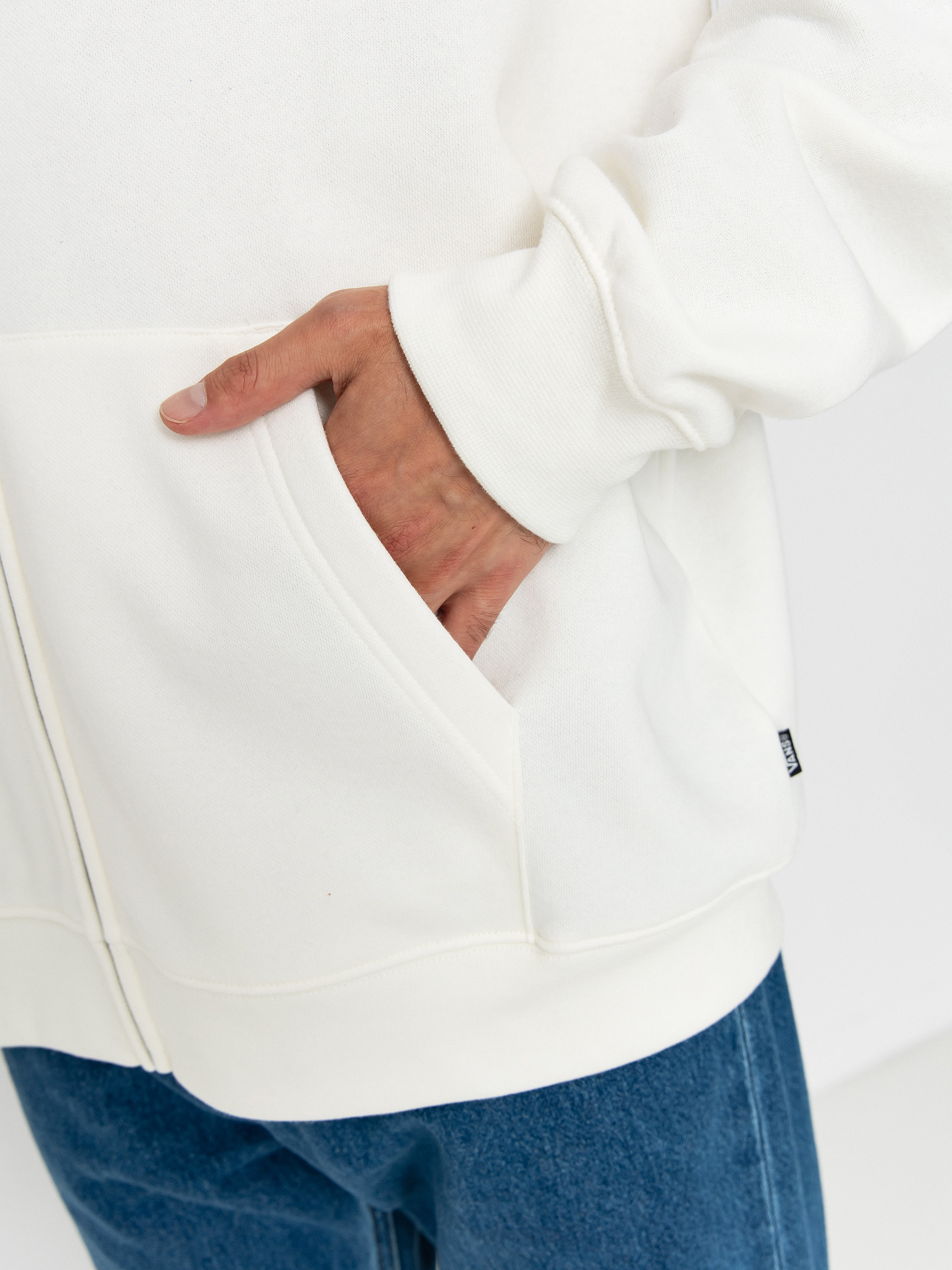 Mikina Vans Metal Wall Full Zip (mountain essentials marshmallow)